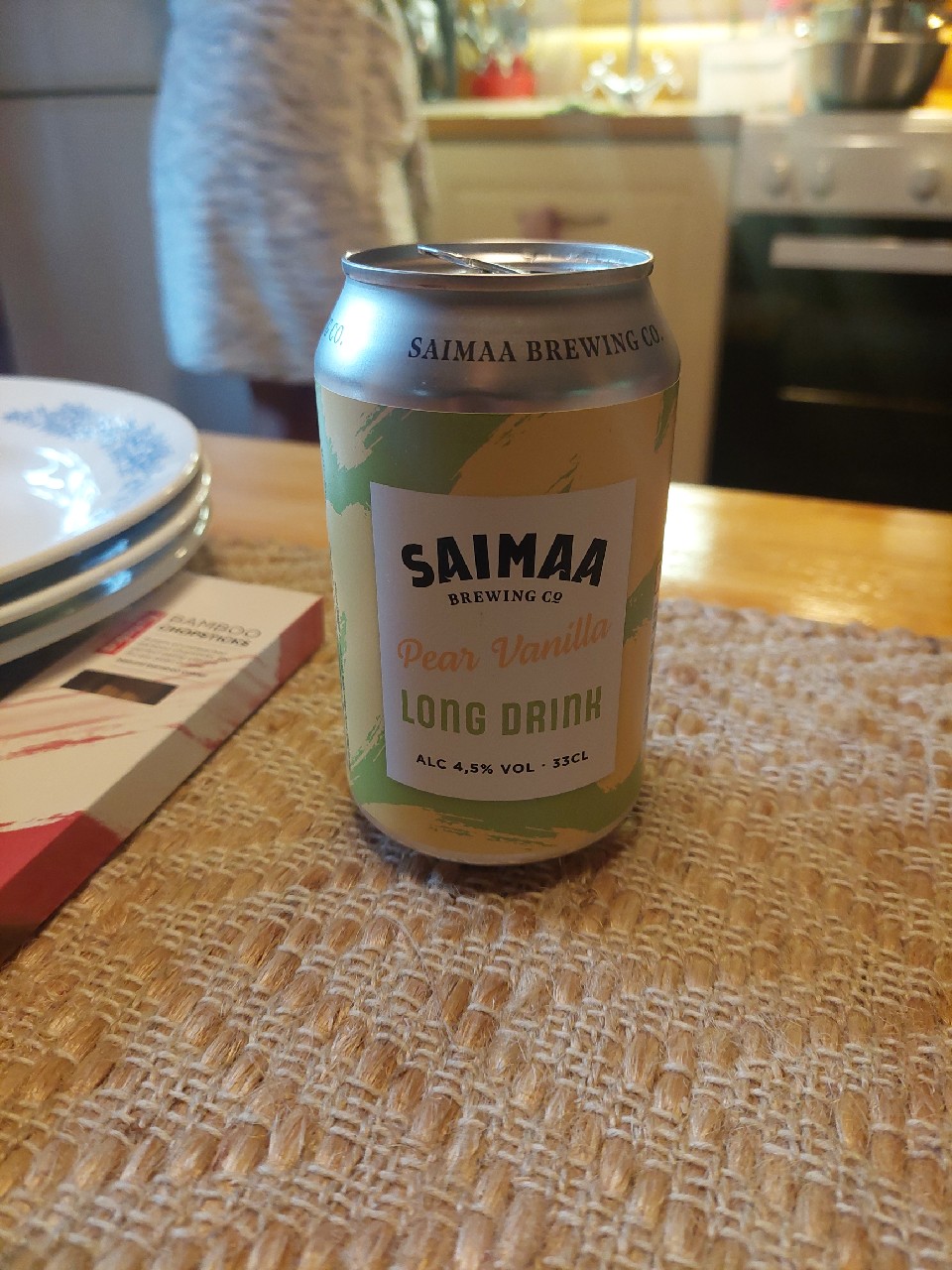 Saimaa Long Drink Pear Vanilla, Finland