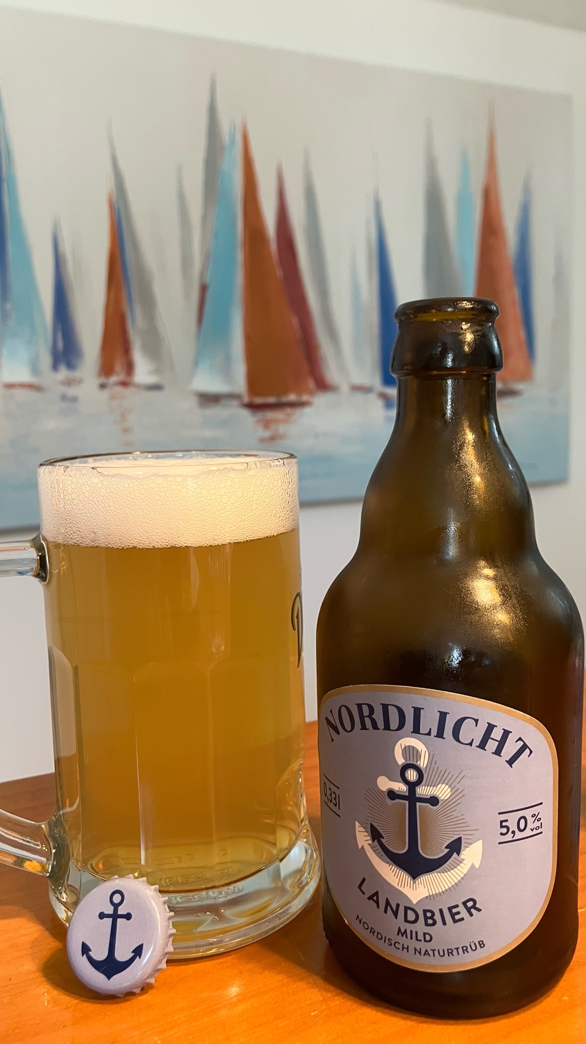 Nordlicht Landbier Mild, Rewe Nord