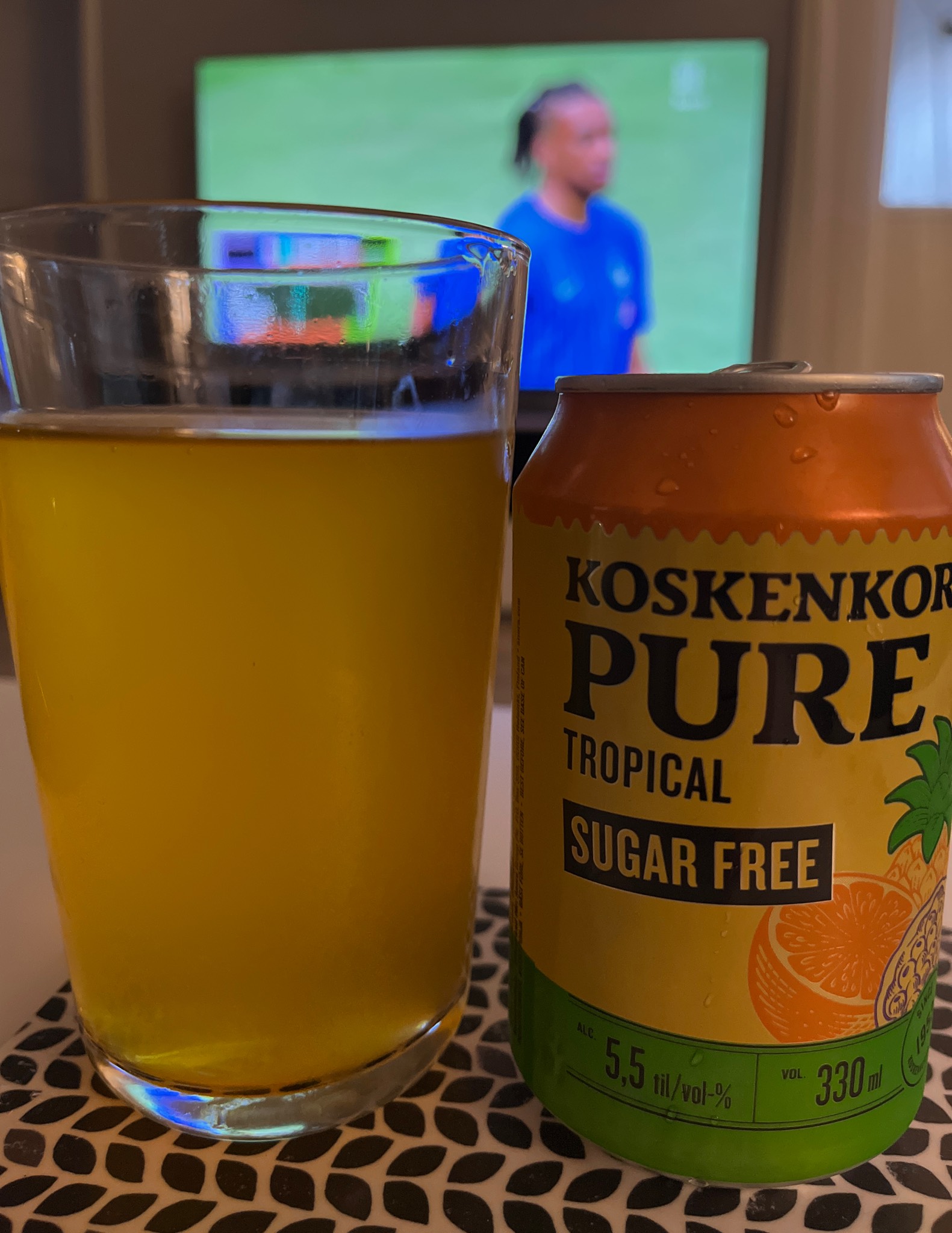 Koskenkorva Pure Tropical Sugar Free, Finland