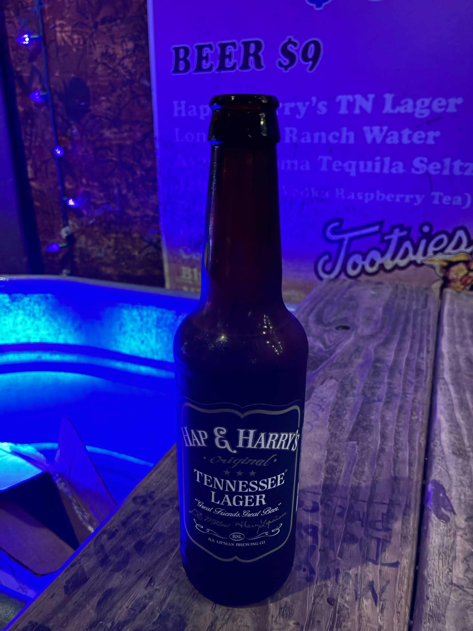 Hap & Harry's TN Lager, Hap & Harry's Brewing Co