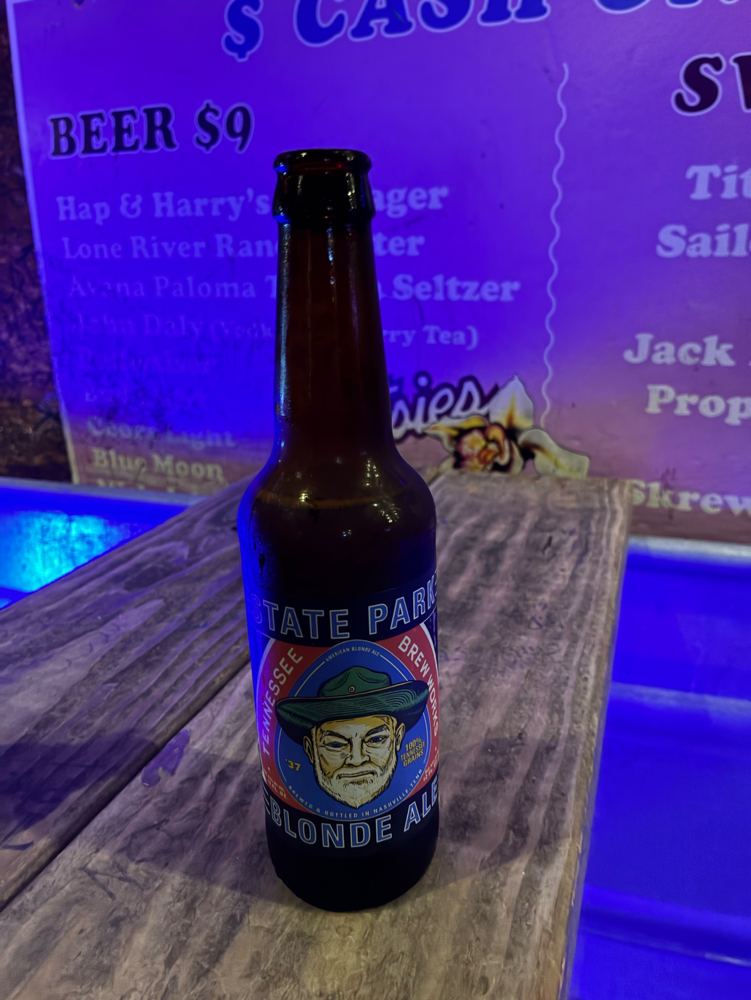 State Park blonde, Tennessee Brew Works