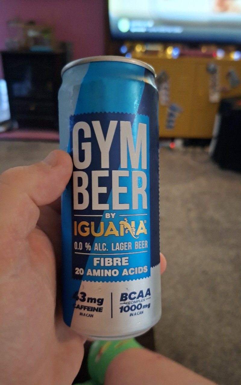 gym beer, Iguana