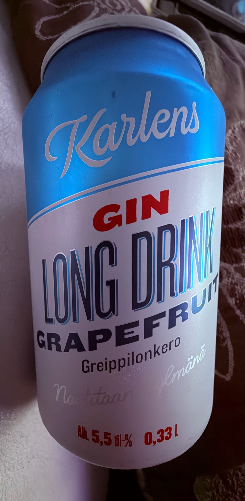 Karlens Gin Long Drink Grape, Finland