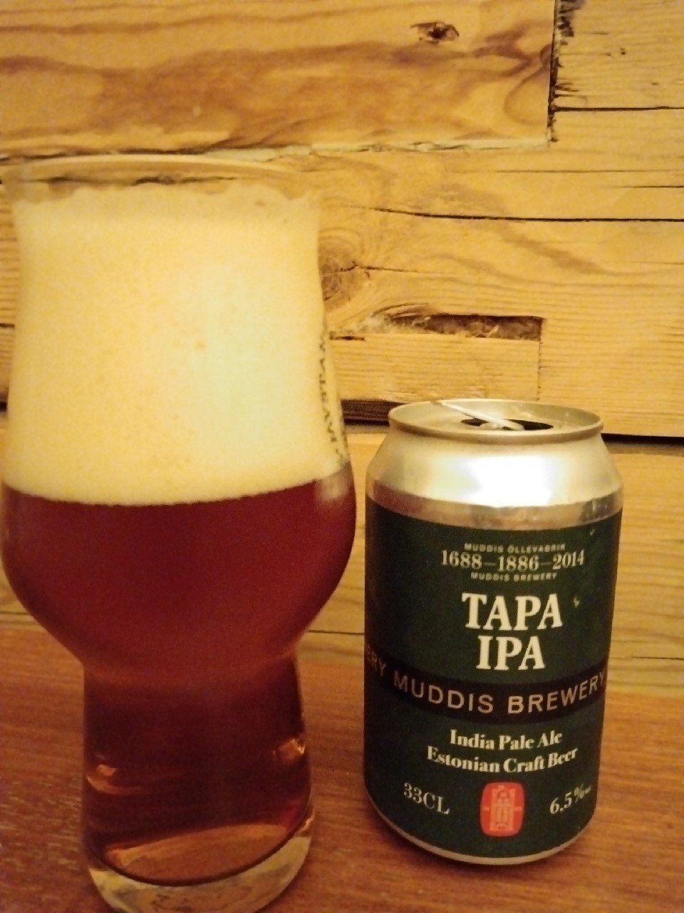 Tapa IPA 4.4%, Muddis Brewery