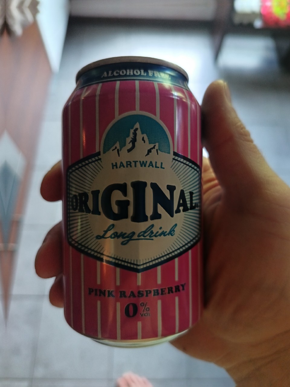 Original Long Drink Pink Raspberry 0%, Finland
