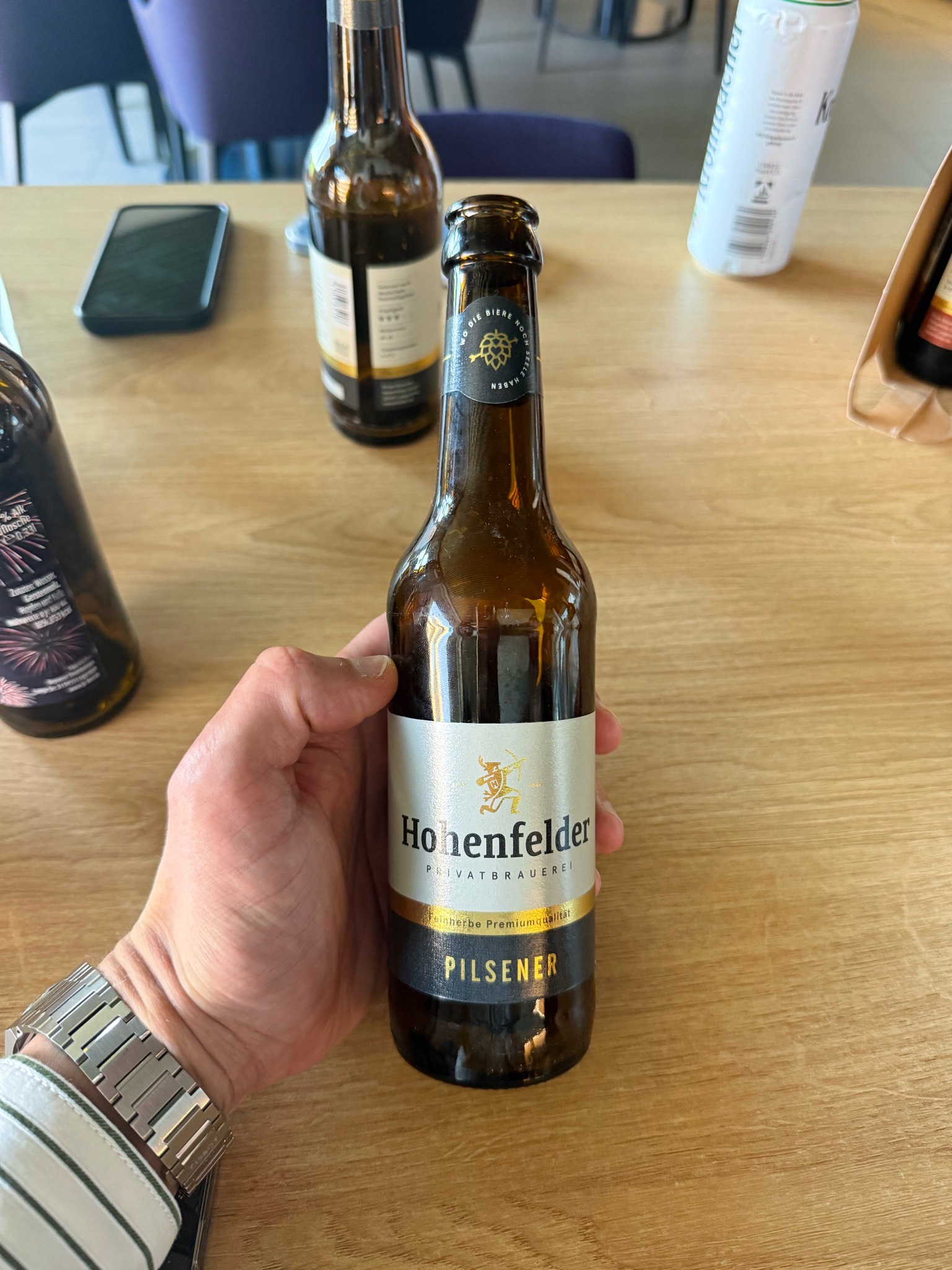 Hohenfelder Pilsener, Privatbrauerei Hohenfelder