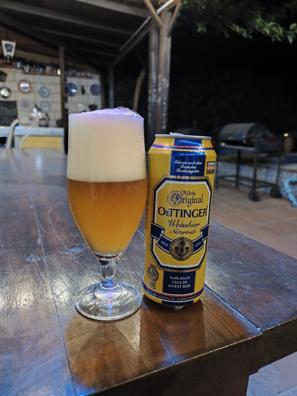 Oettinger Hefeweißbier Naturtrüb / Weissbier, Germany