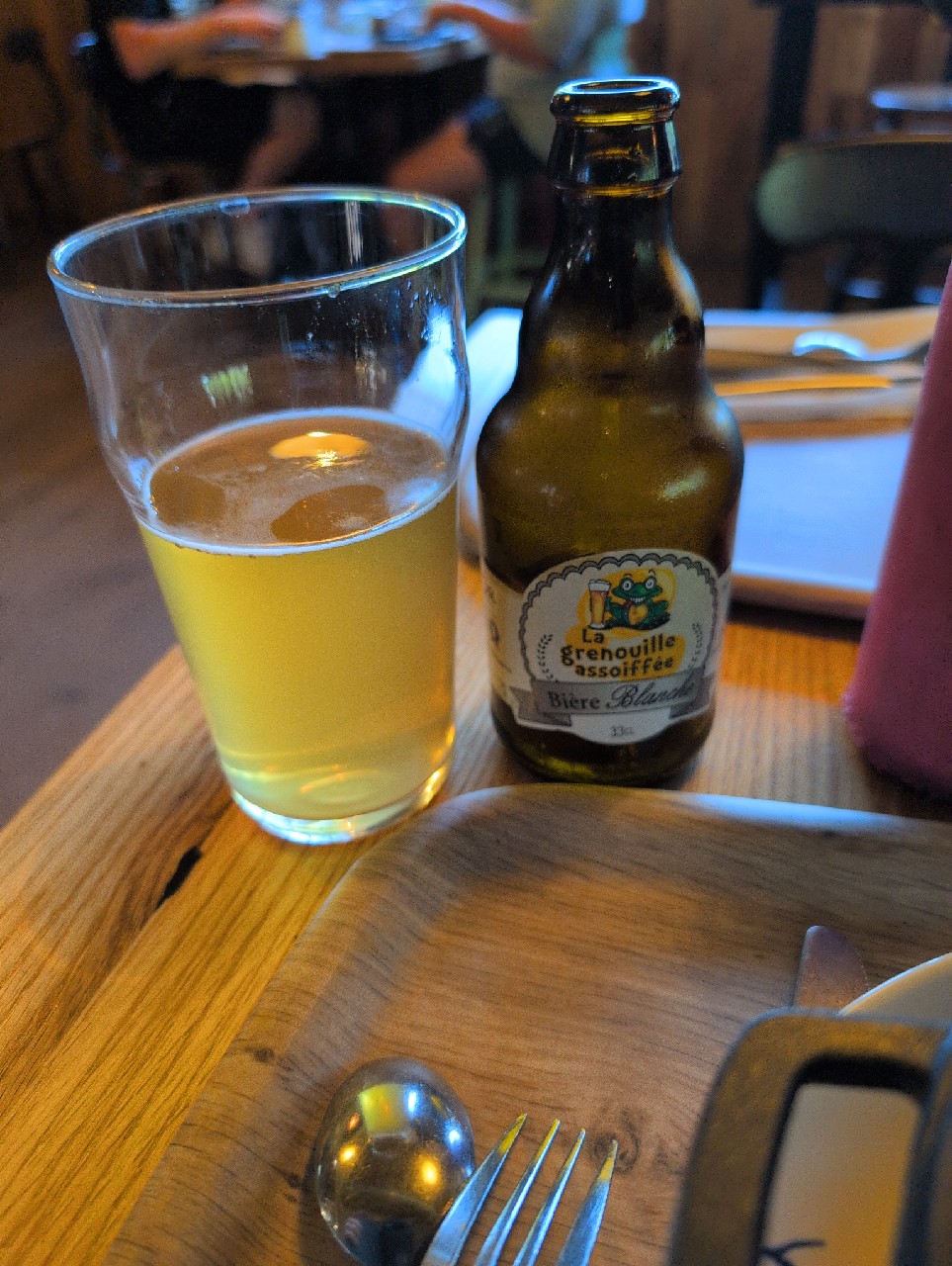 Bière Blanche, La Grenouille Assoiffée