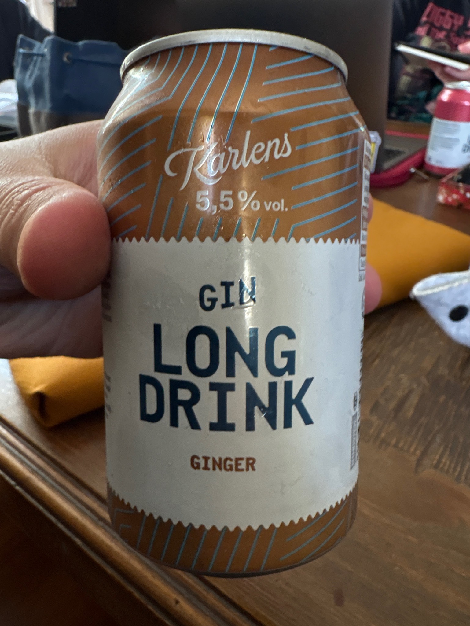 Karlens Gin Long Drink Ginger, Finland