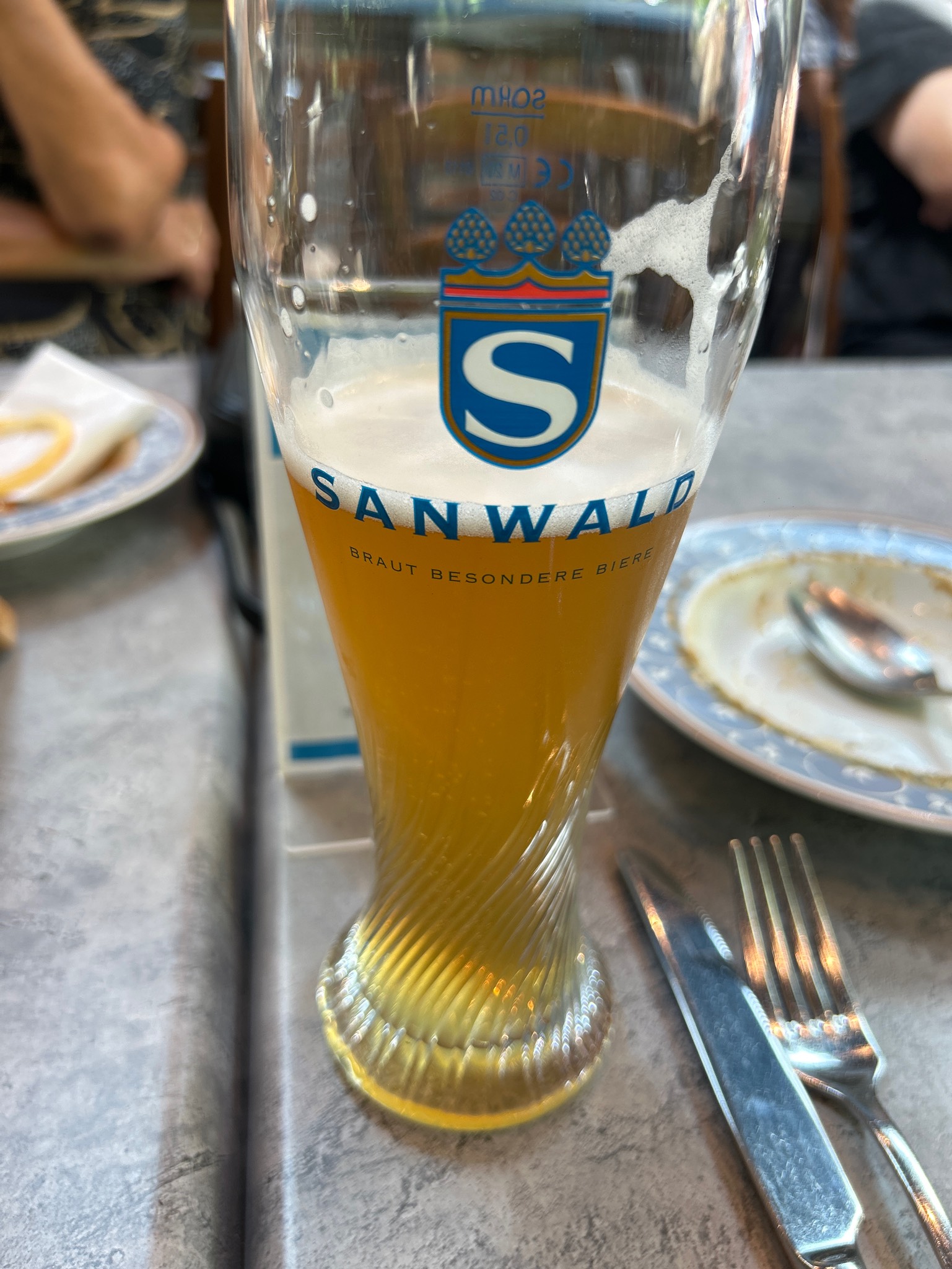 Sanwald Hefe Weizen, Dinkelacker-Schwaben Bräu
