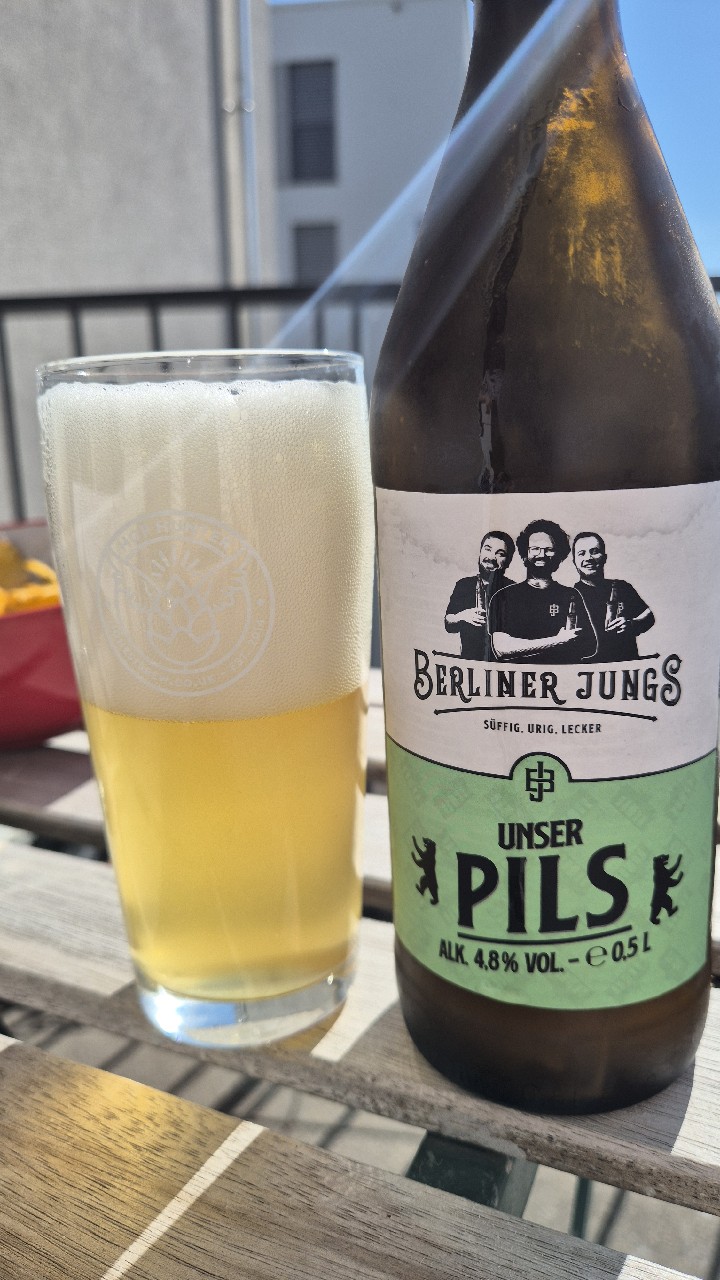 Berliner Jungs Unser Pils, Brewer's Tribute