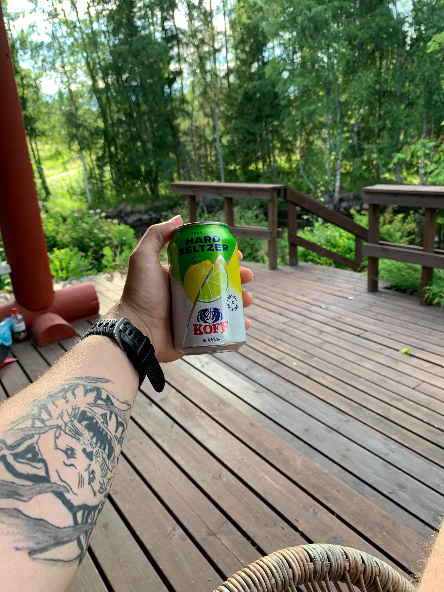 KOFF Hard Seltzer Lemon & Lime, Finland