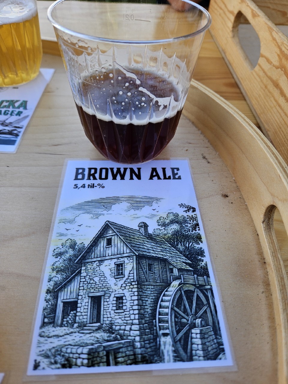 brown ale grönbacka, Finland