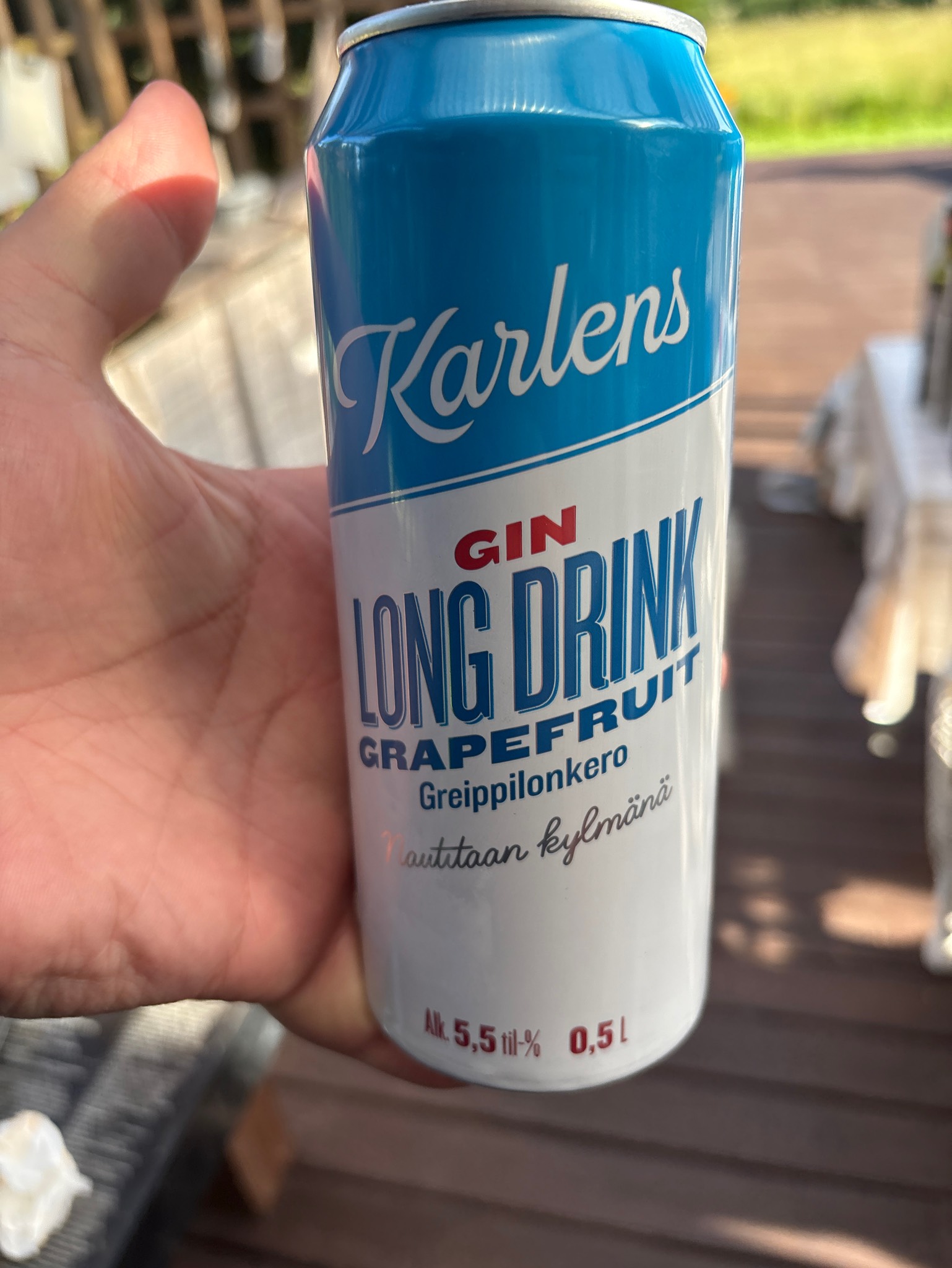 Karlens Gin Long Drink Grape, Finland