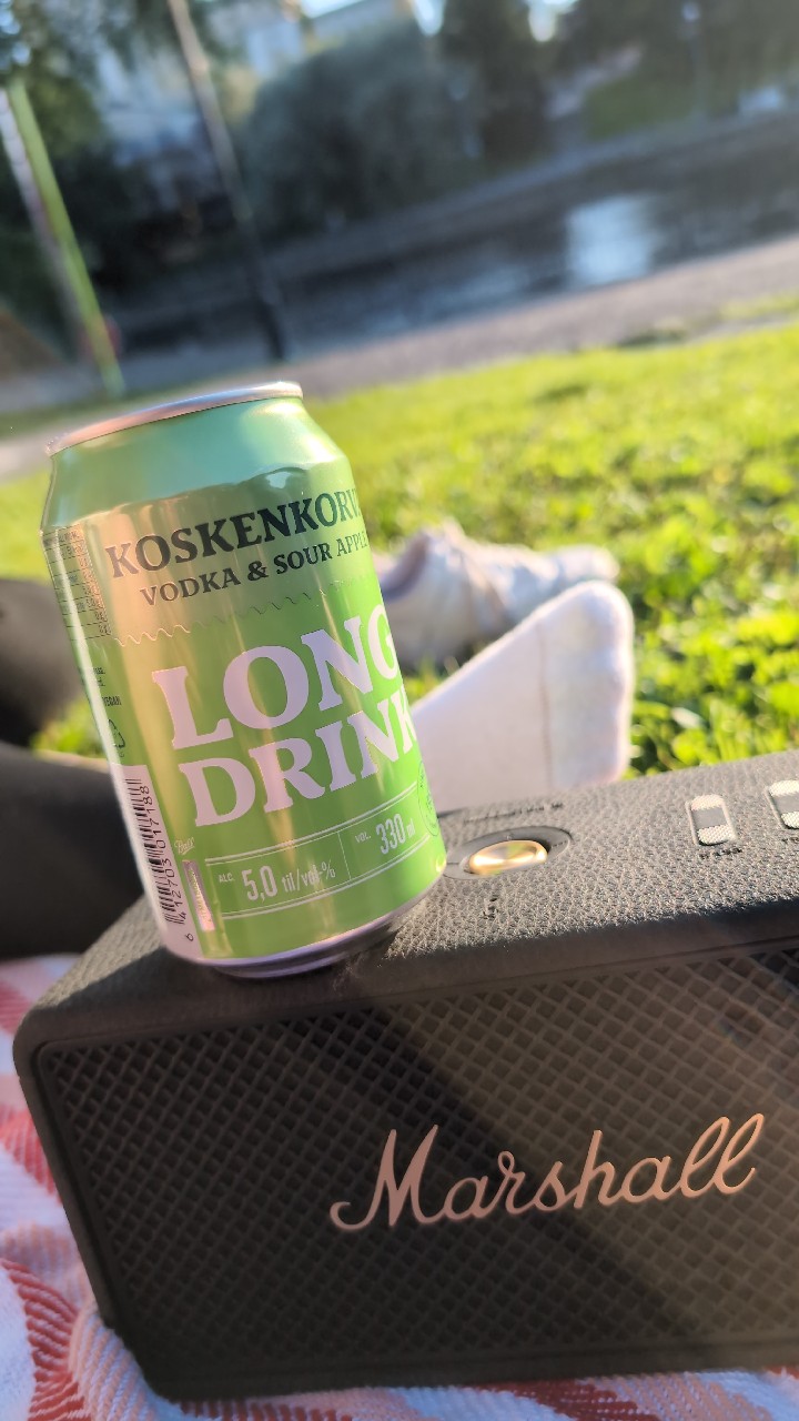 koskenkorva Long Drink Vodka & Sour Apple, Finland