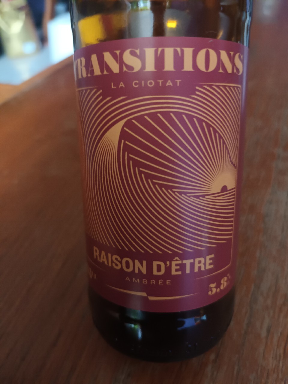 Raison D'Être, Transitions