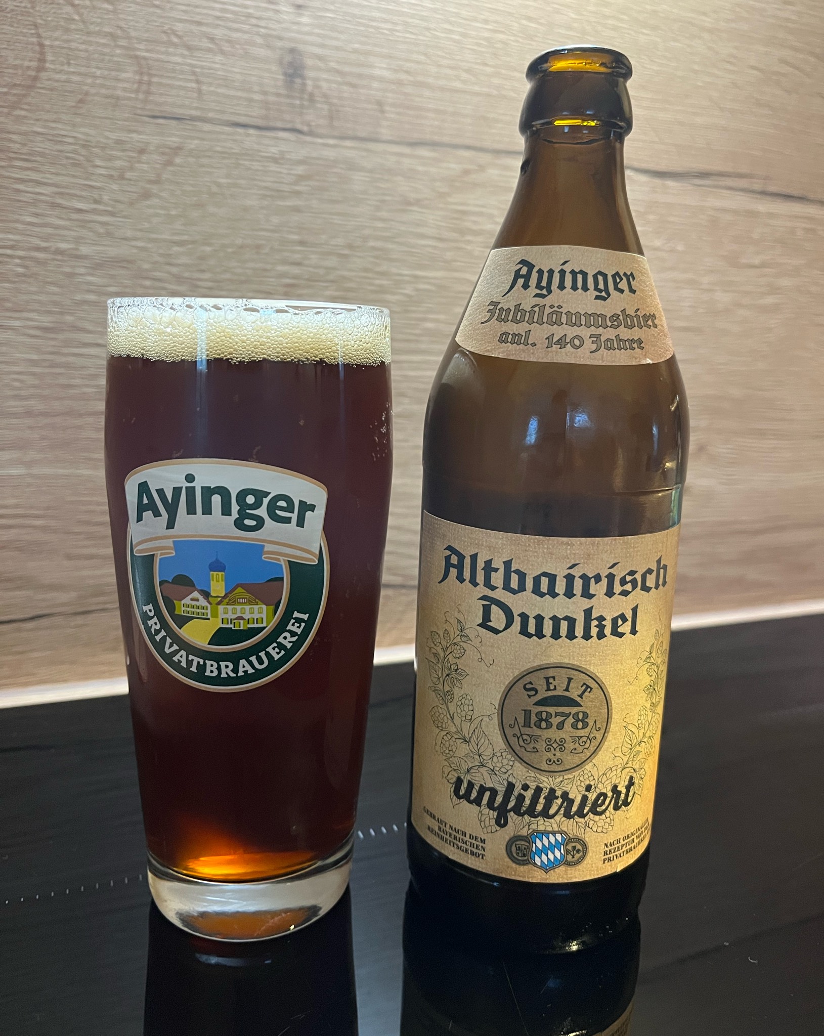 ayinger altbairisch dunkel unfiltriert, Germany