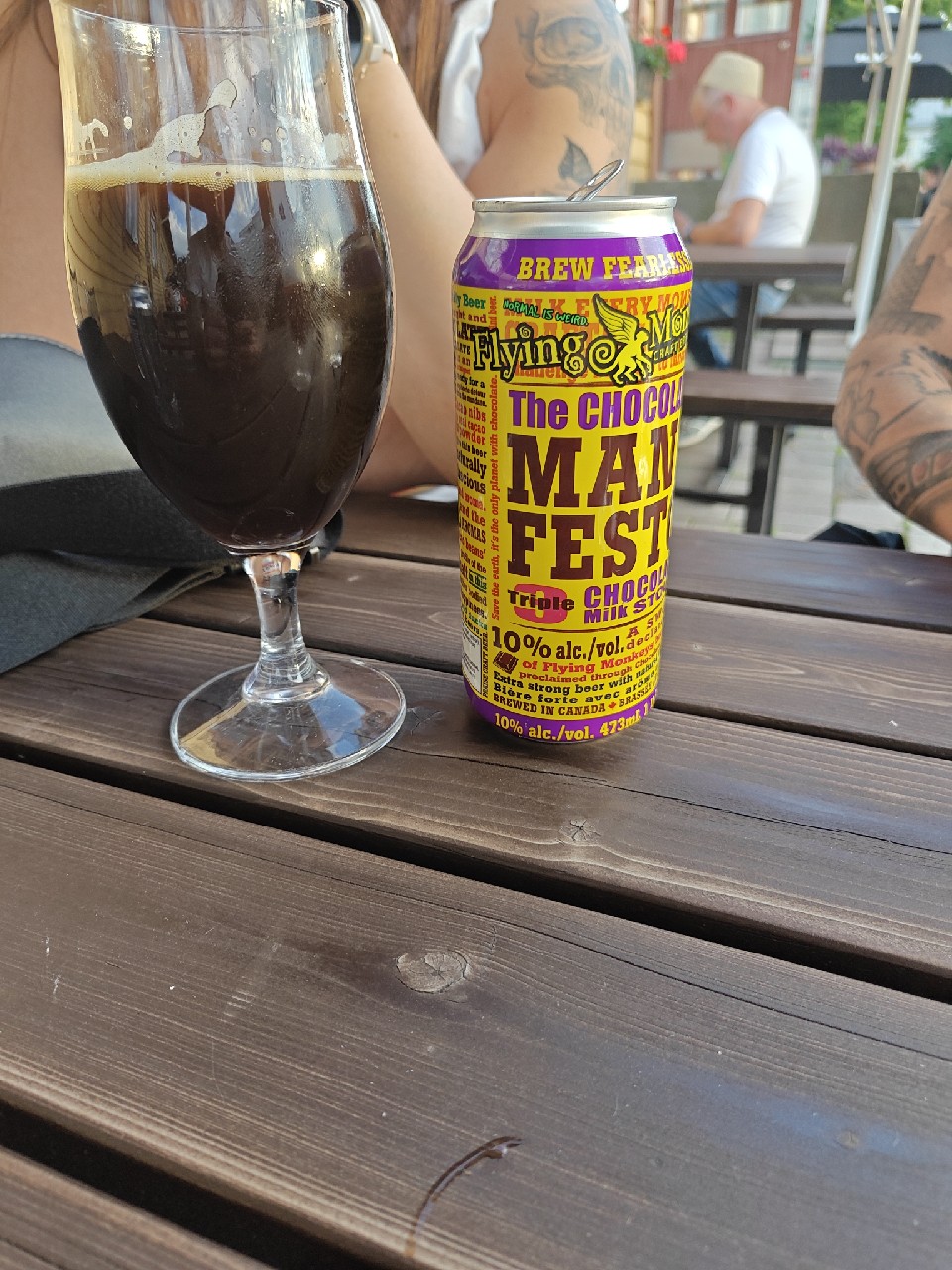 The Chocolate Manifesto - Triple Chocolate Milk Stout, Flying Monkeys Craft Brewery