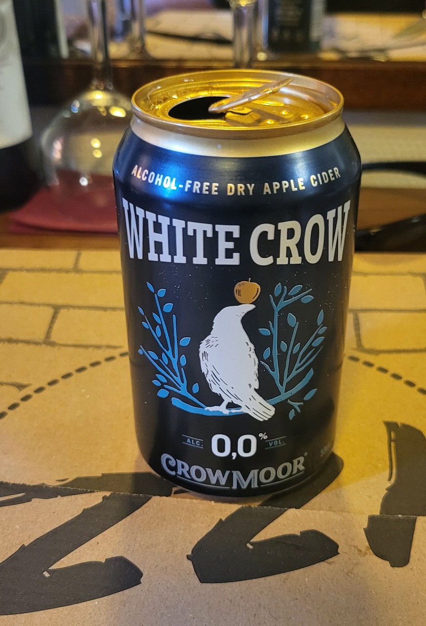 Crowmoor White Crow Dry Apple 0.0%, Finland