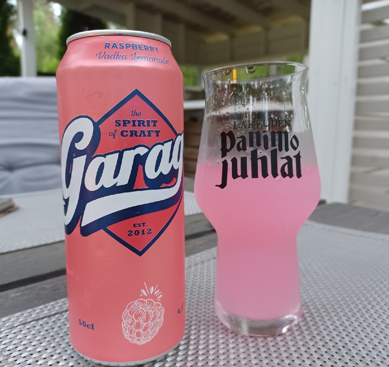 Garage Raspberry Vodka Lemonade, Finland