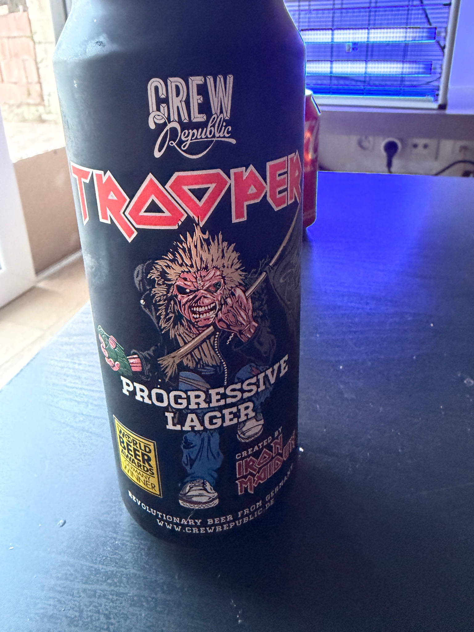 Trooper Progressive Lager, CREW Republic Brewery