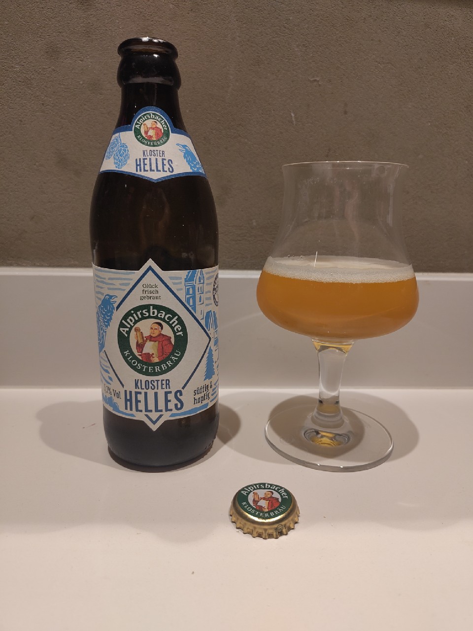 Alpirsbacher Kloster Helles, Alpirsbacher Klosterbräu