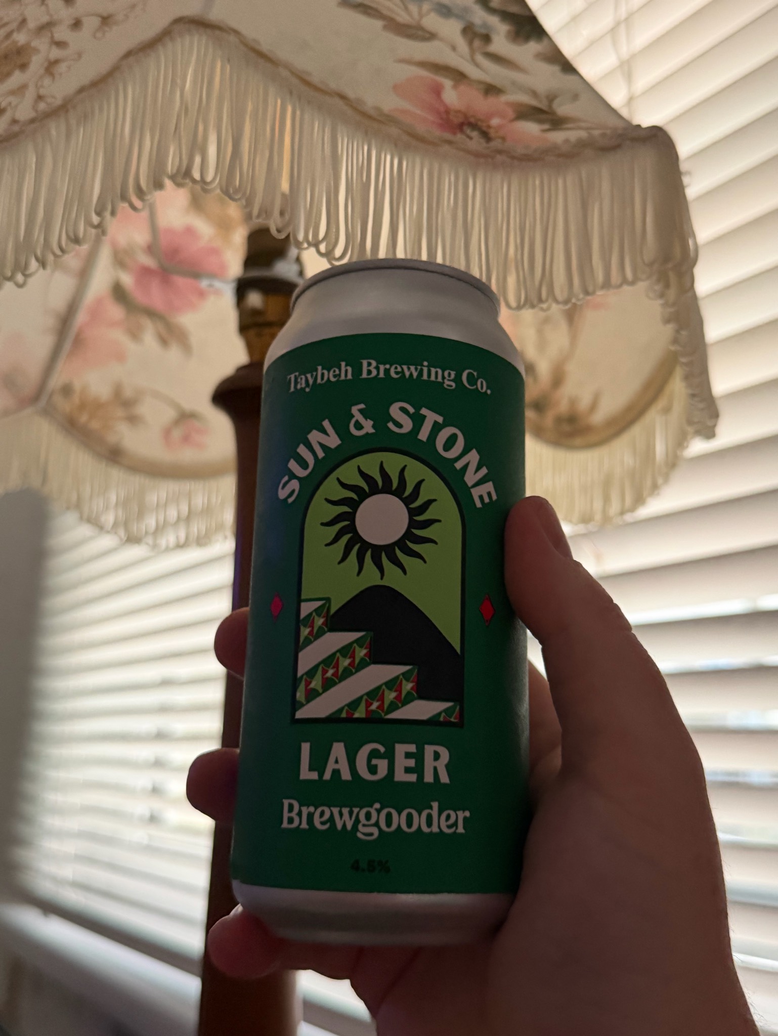 Sun & Stone lager, Scotland