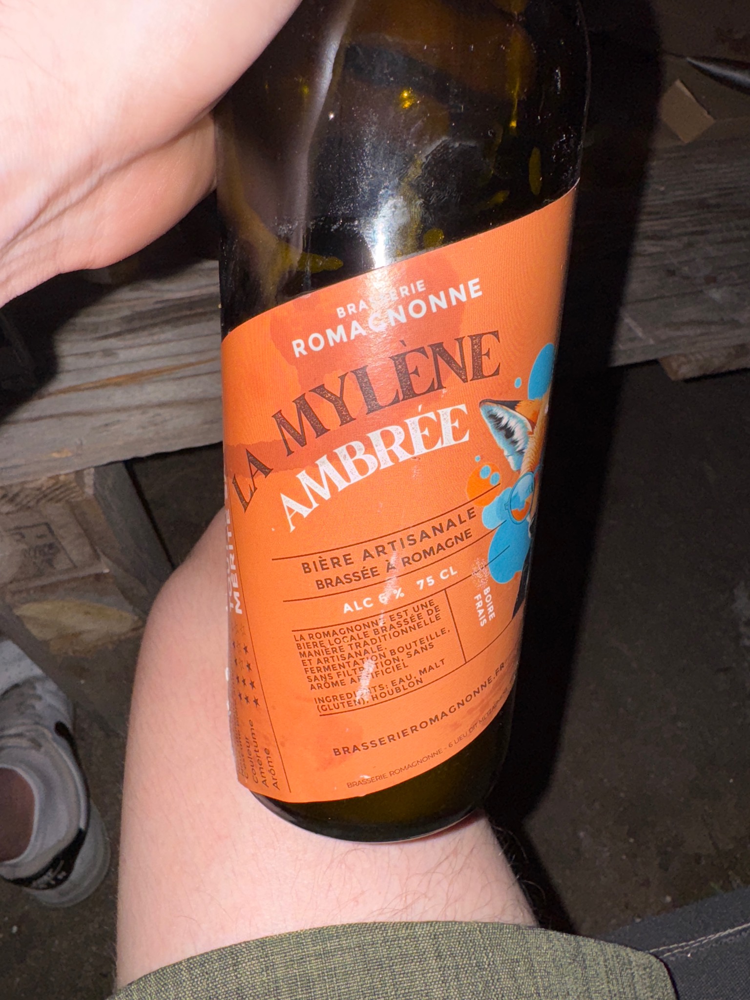 La Mylène, Brasserie Romagnonne