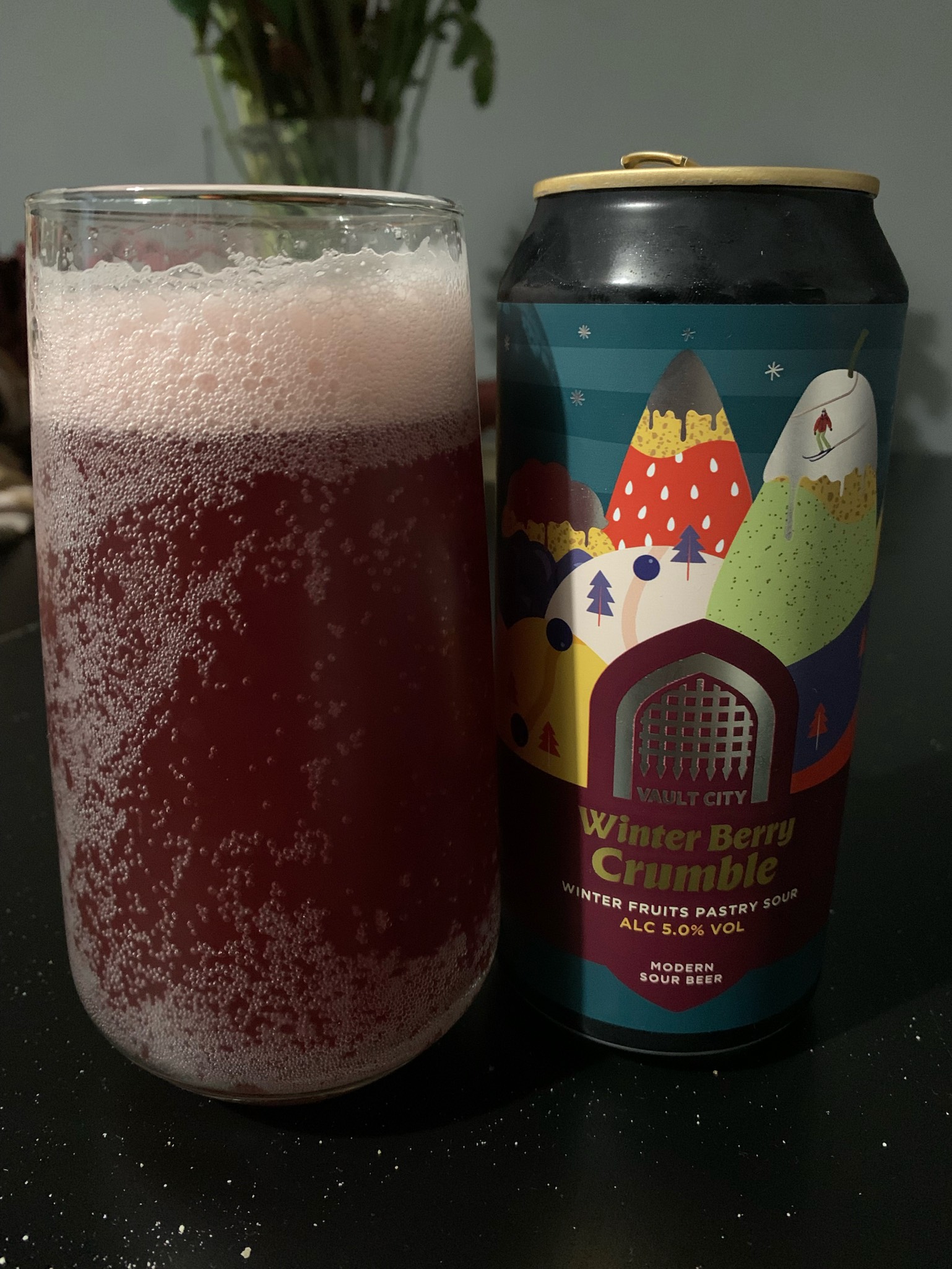 Winter Berry Crumble, Scotland