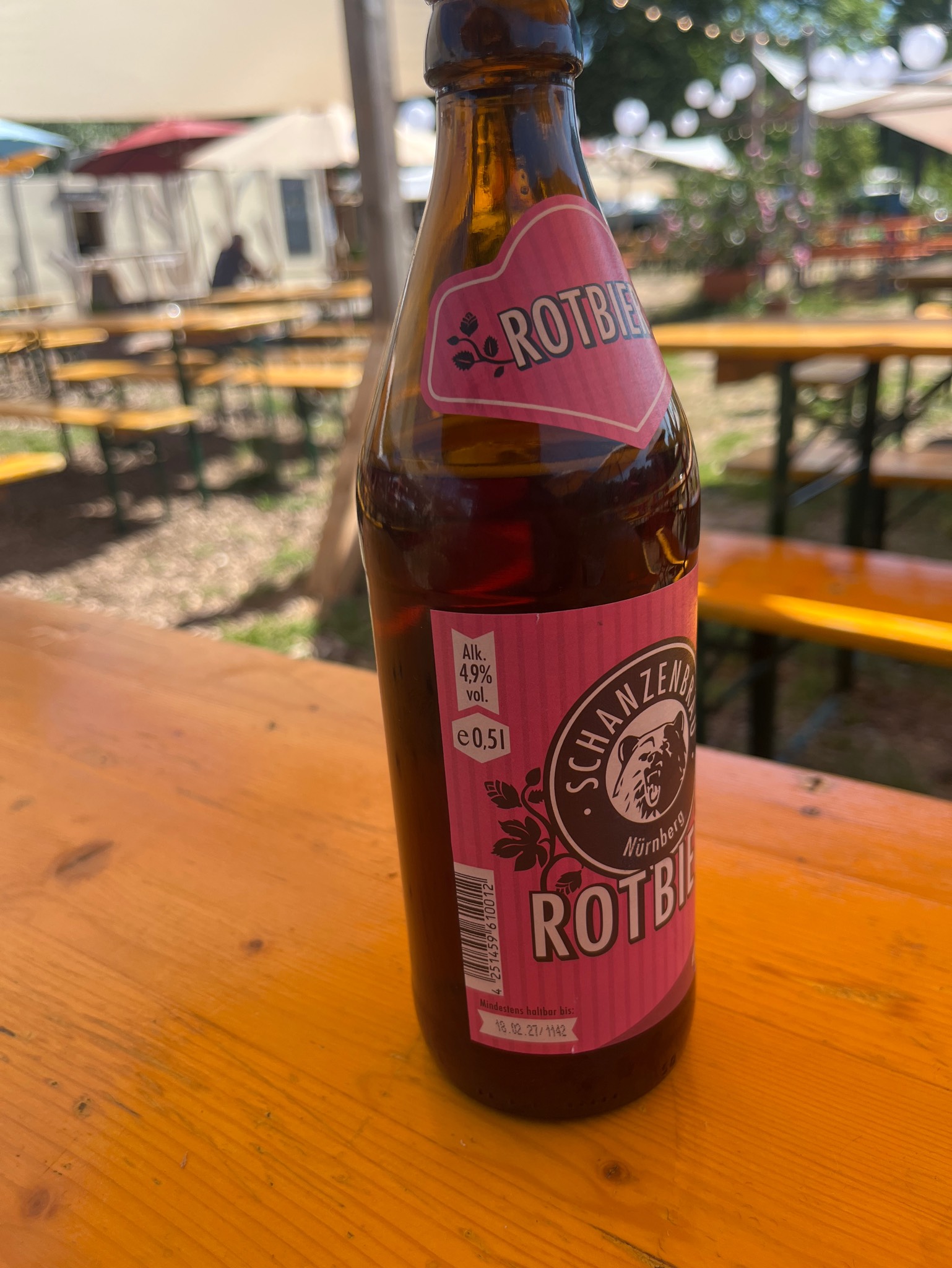 Schanzenbräu Rotbier, Brauerei Schanzenbräu