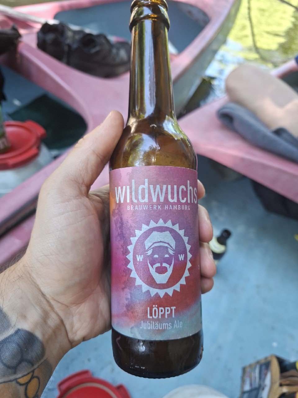 Löppt Jubiläums Ale, Wildwuchs Brauwerk Hamburg