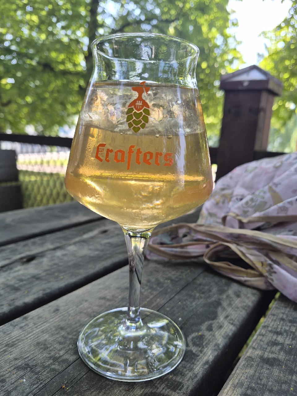 Rhubarb Apple Cider, Lepola Drinks