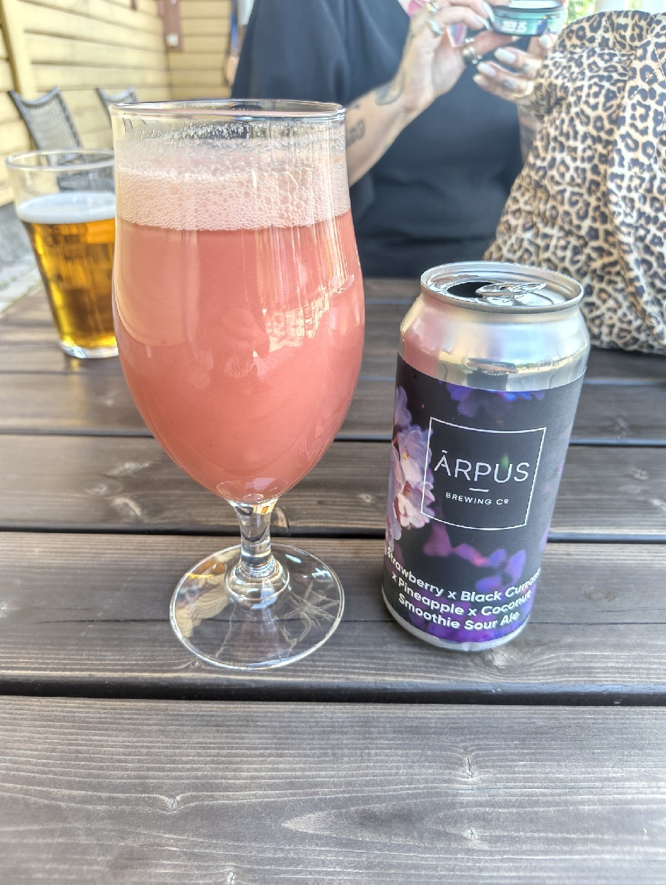 Strawberry x Black Currant x Pineapple x Coconut Smoothie Sour Ale, Latvia