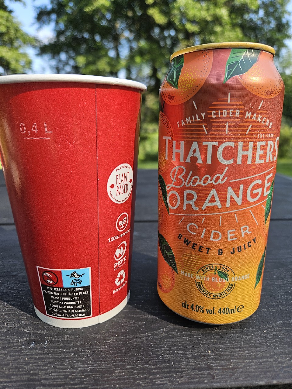 Thatchers Blood Orange Cider, England