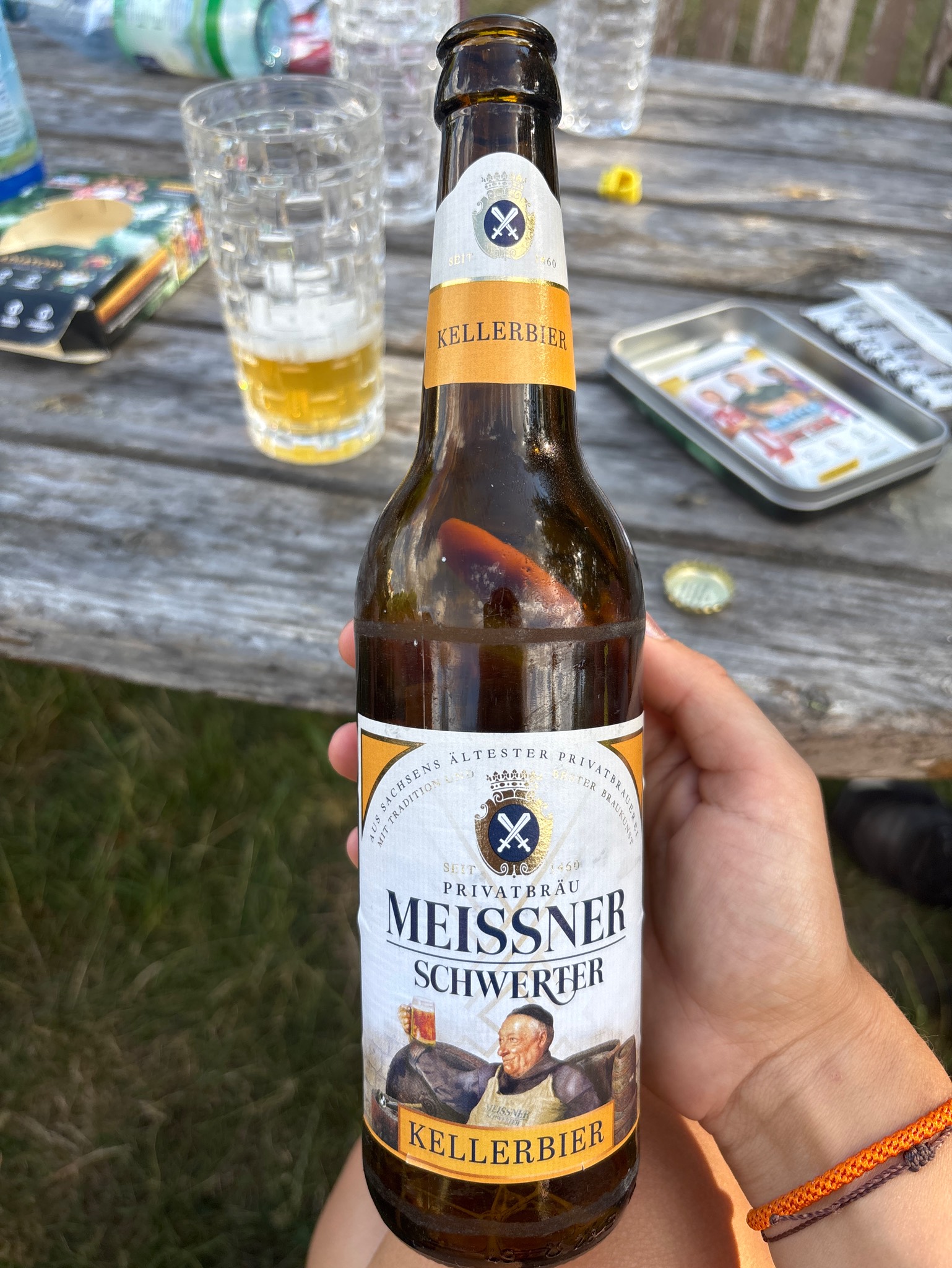 Kellerbier, Privatbrauerei Schwerter Meißen