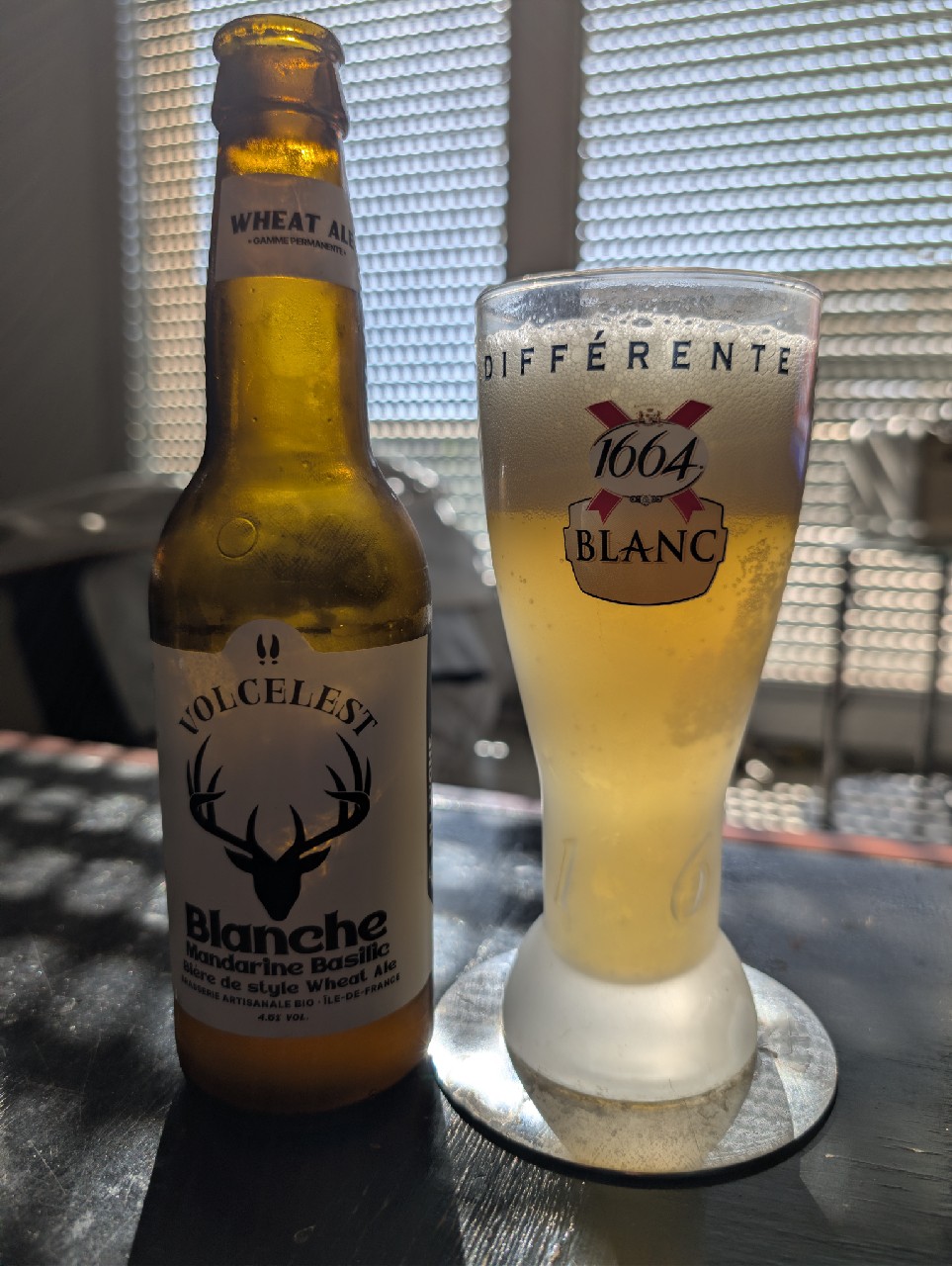 Blanche Mandarine Basilic, Brasserie Volcelest (Vallée De Chevreuse)