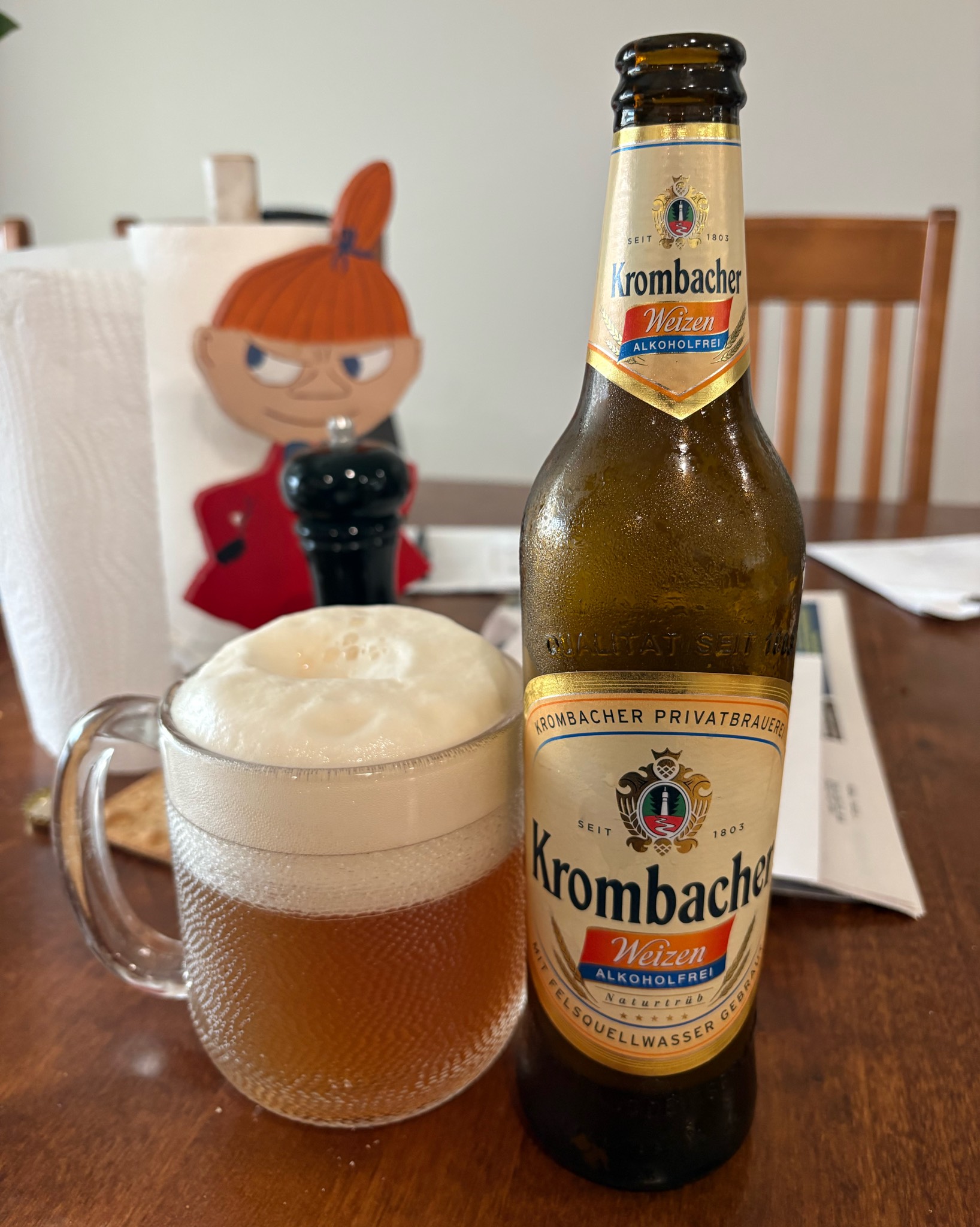 Krombacher Weizen Alkoholfrei, Germany