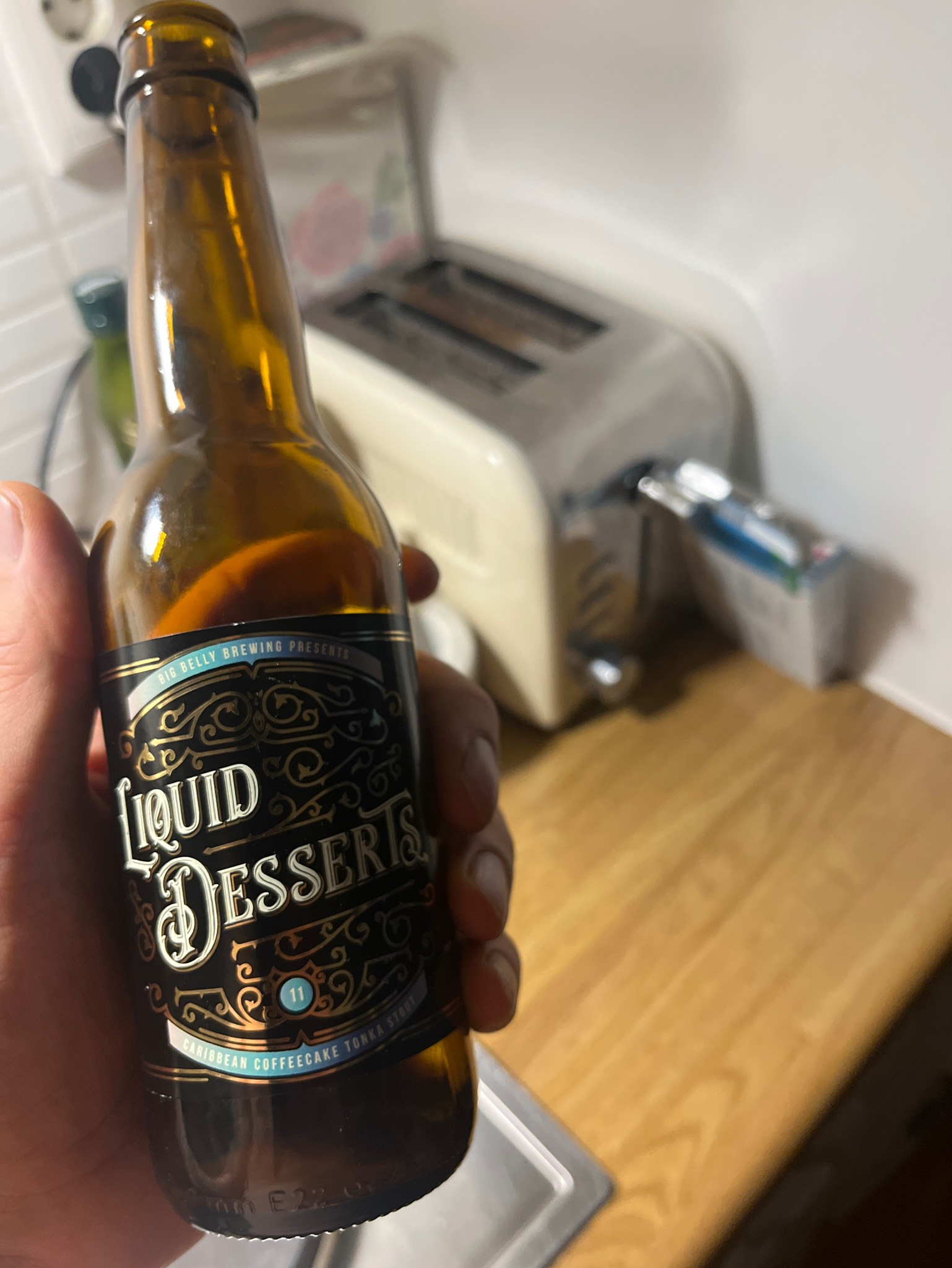 Liquid Desserts 11: Caribbean Coffeecake Tonka Stout, Big Belly Brewing Company