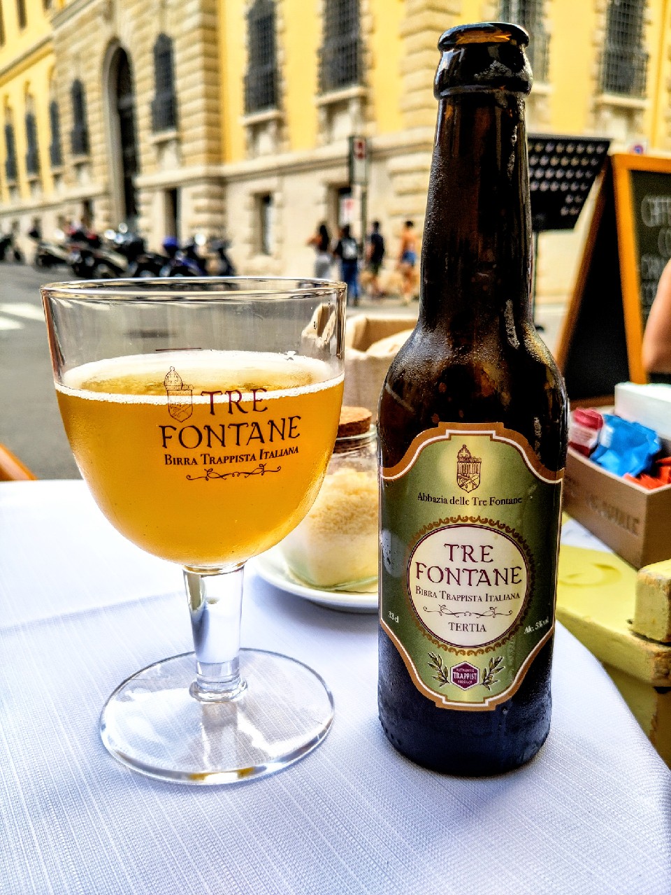 Tre Fontane Tripel, Abbazia Tre Fontane