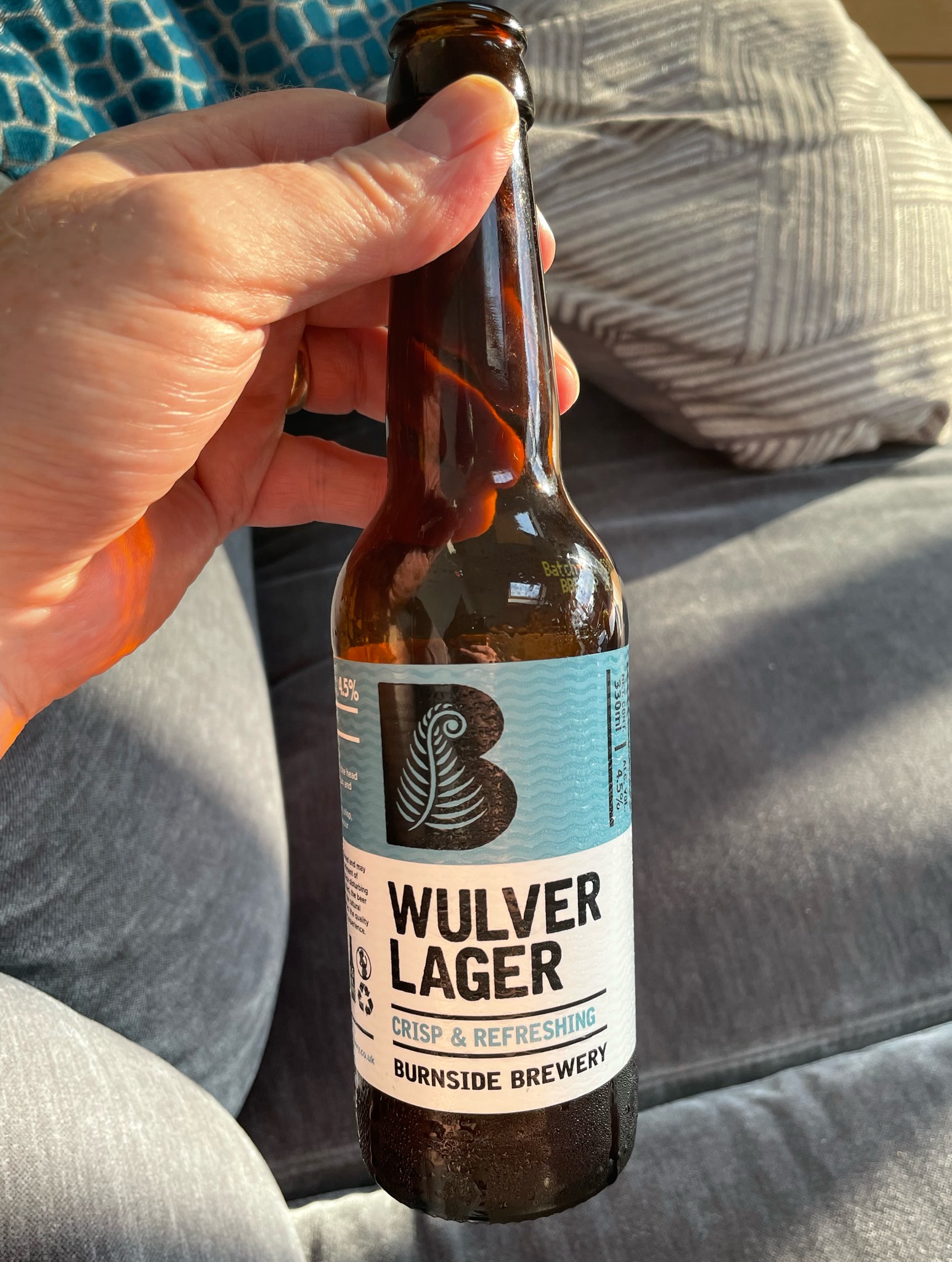 Wulver Legendary Lager, Burnside Brewery (UK)