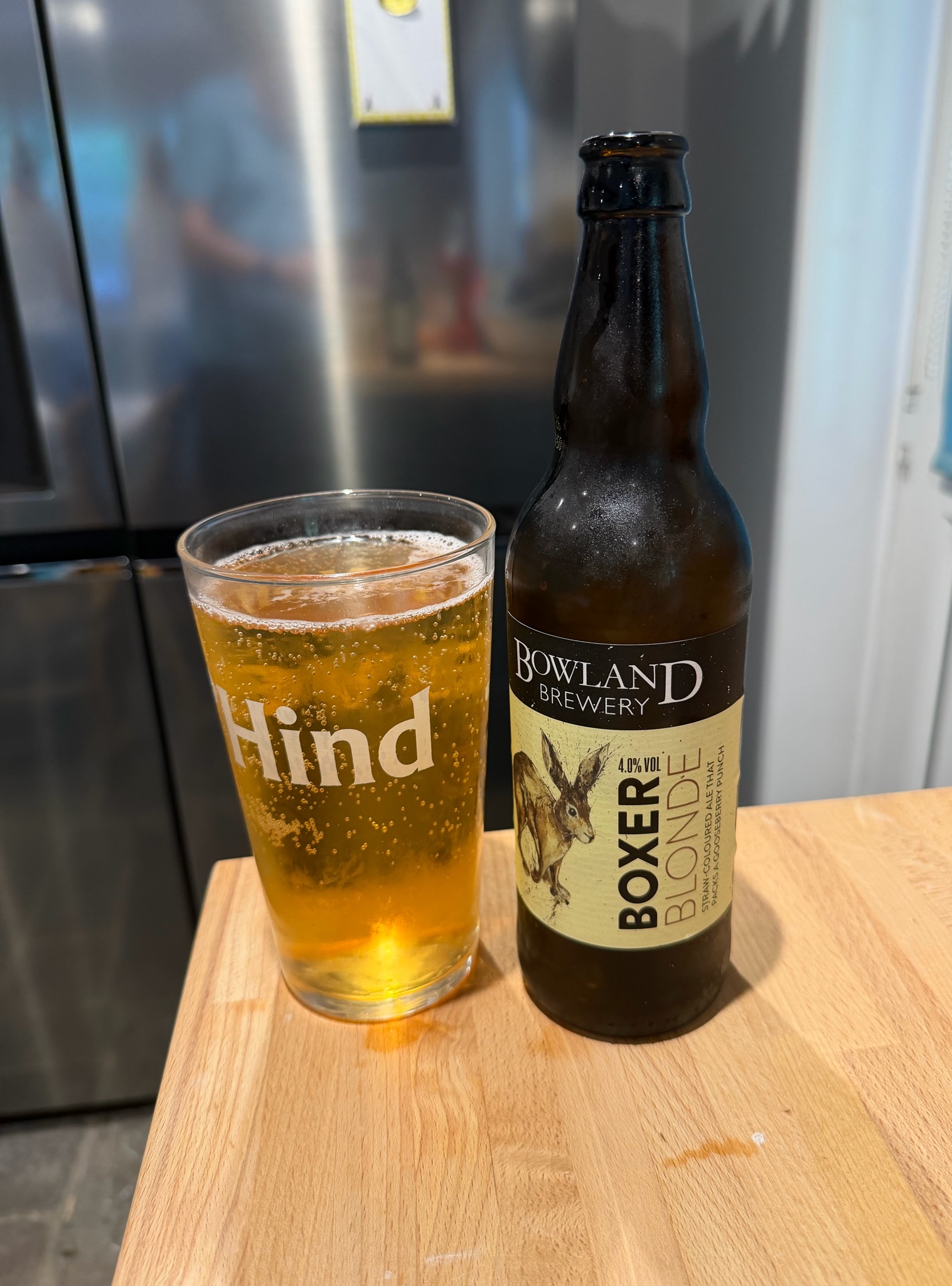 Boxer Blonde, Bowland Brewery