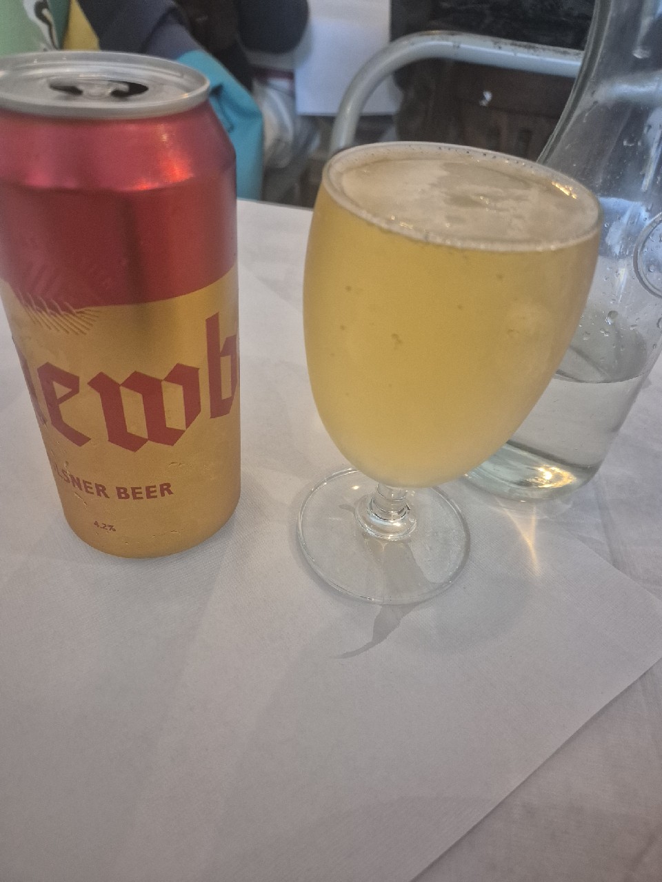 Pilsner Beer, Newbarns Brewery