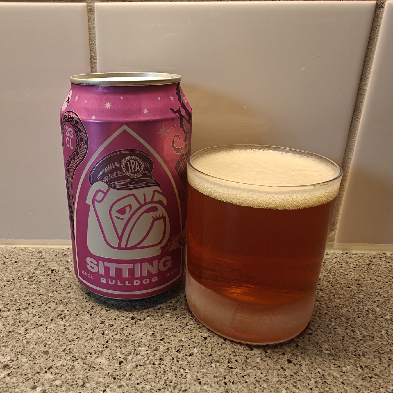 Sitting Bulldog IPA, Gotlands Bryggeri (Spendrups)
