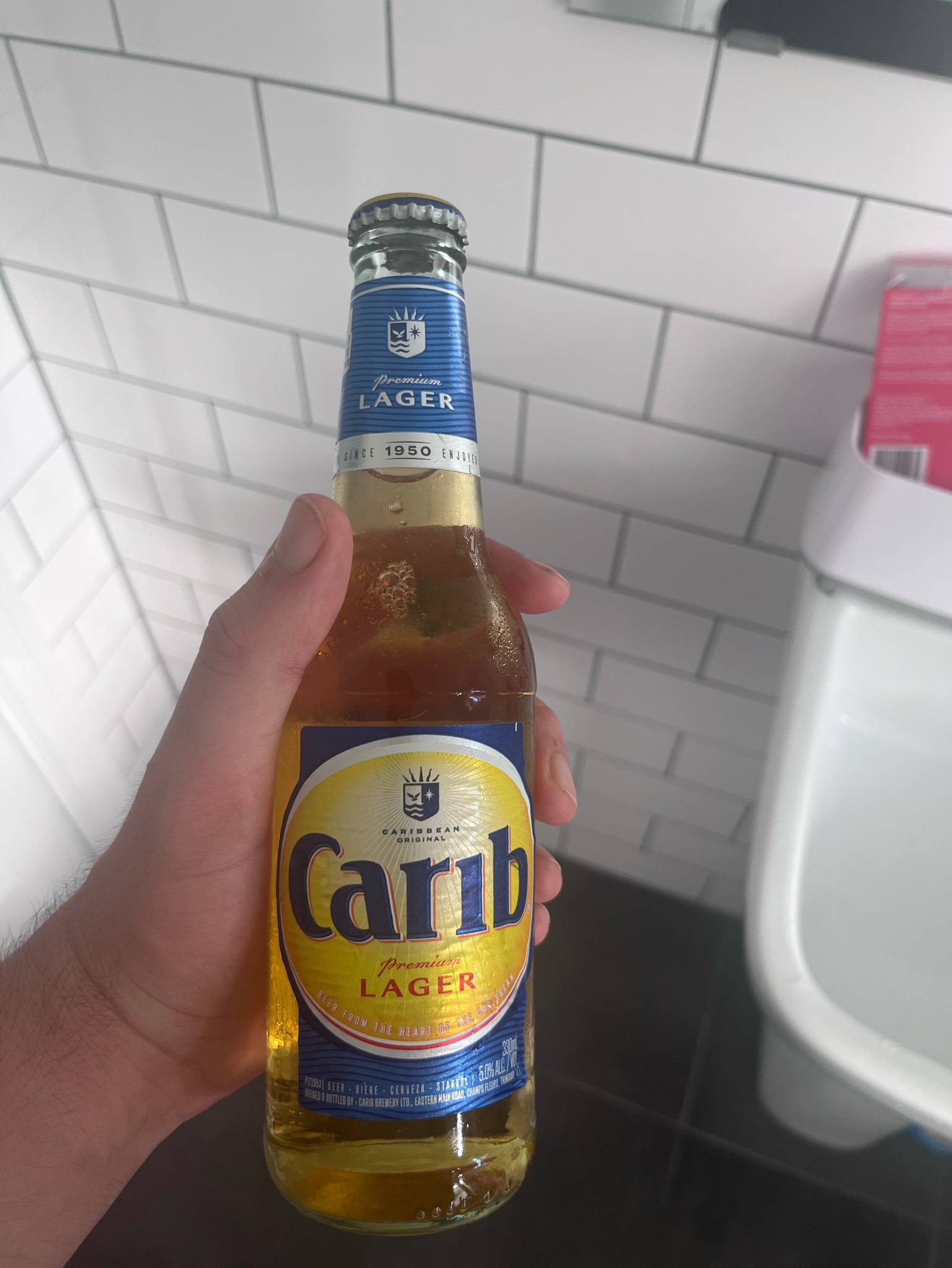 Carib 5.0%, Trinidad and Tobago