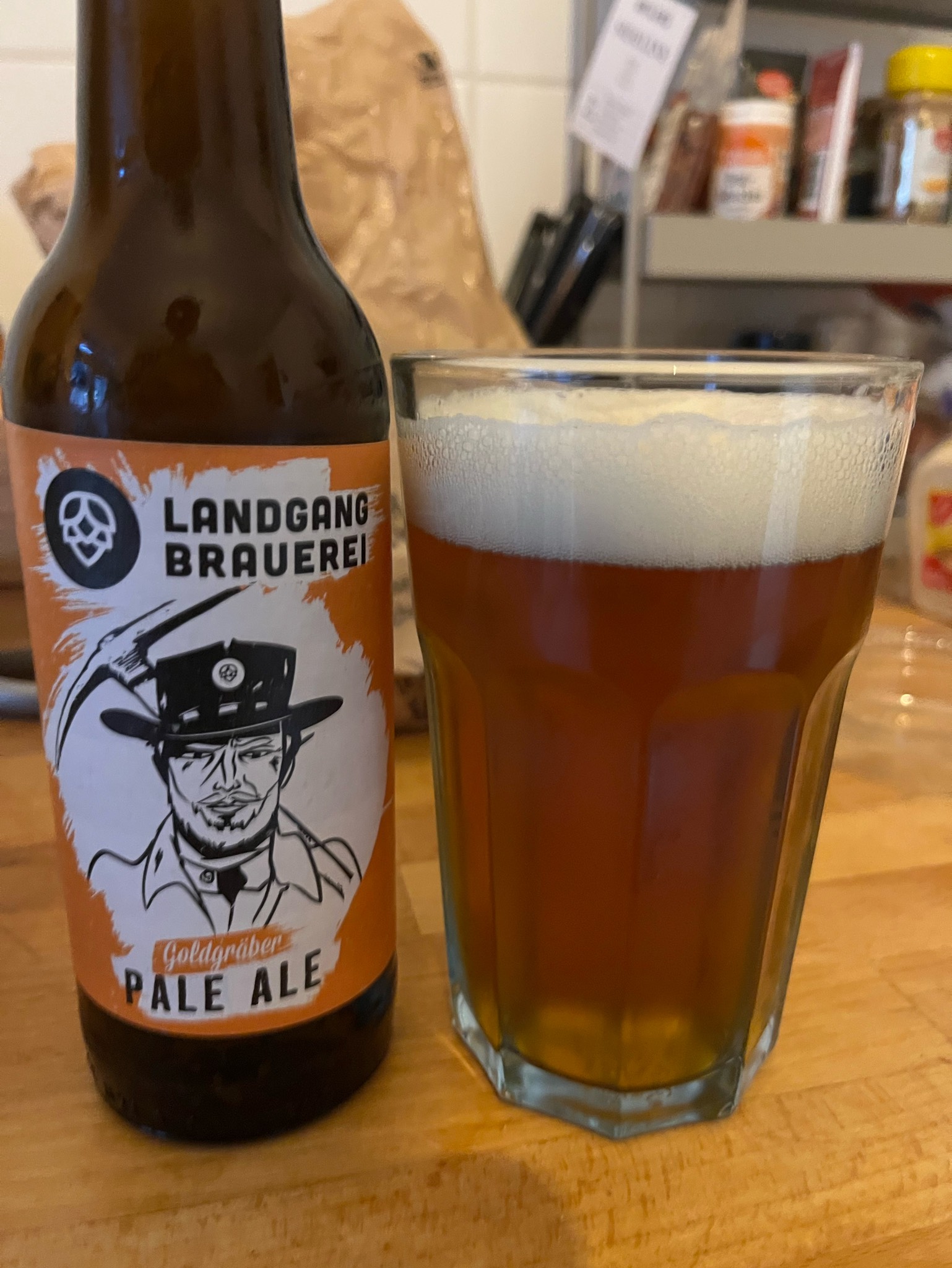 GoldgrÀber Pale Ale, Landgang Brauerei