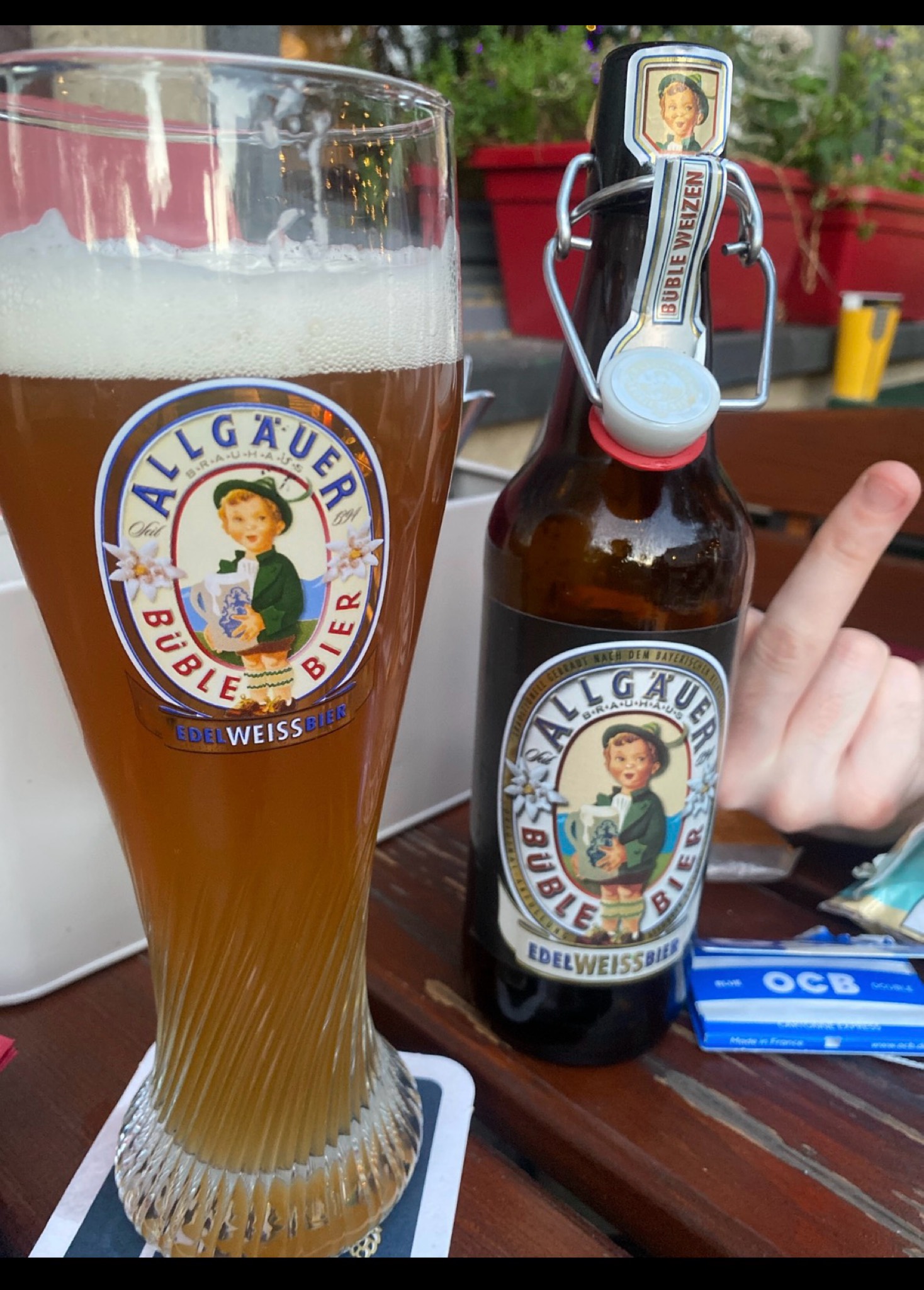 Allgäuer Büble Bier Edelweissbier, Germany