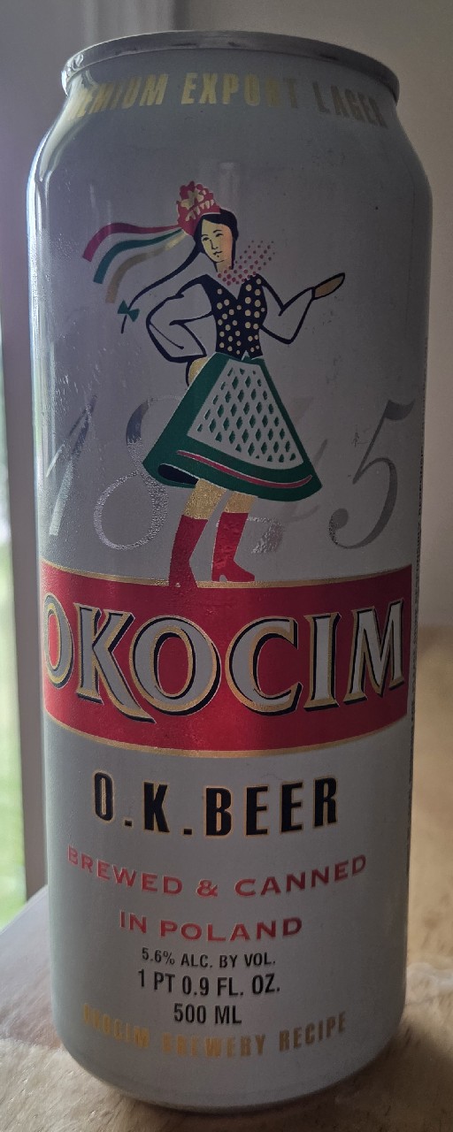 Okocim O. K. Beer, Poland