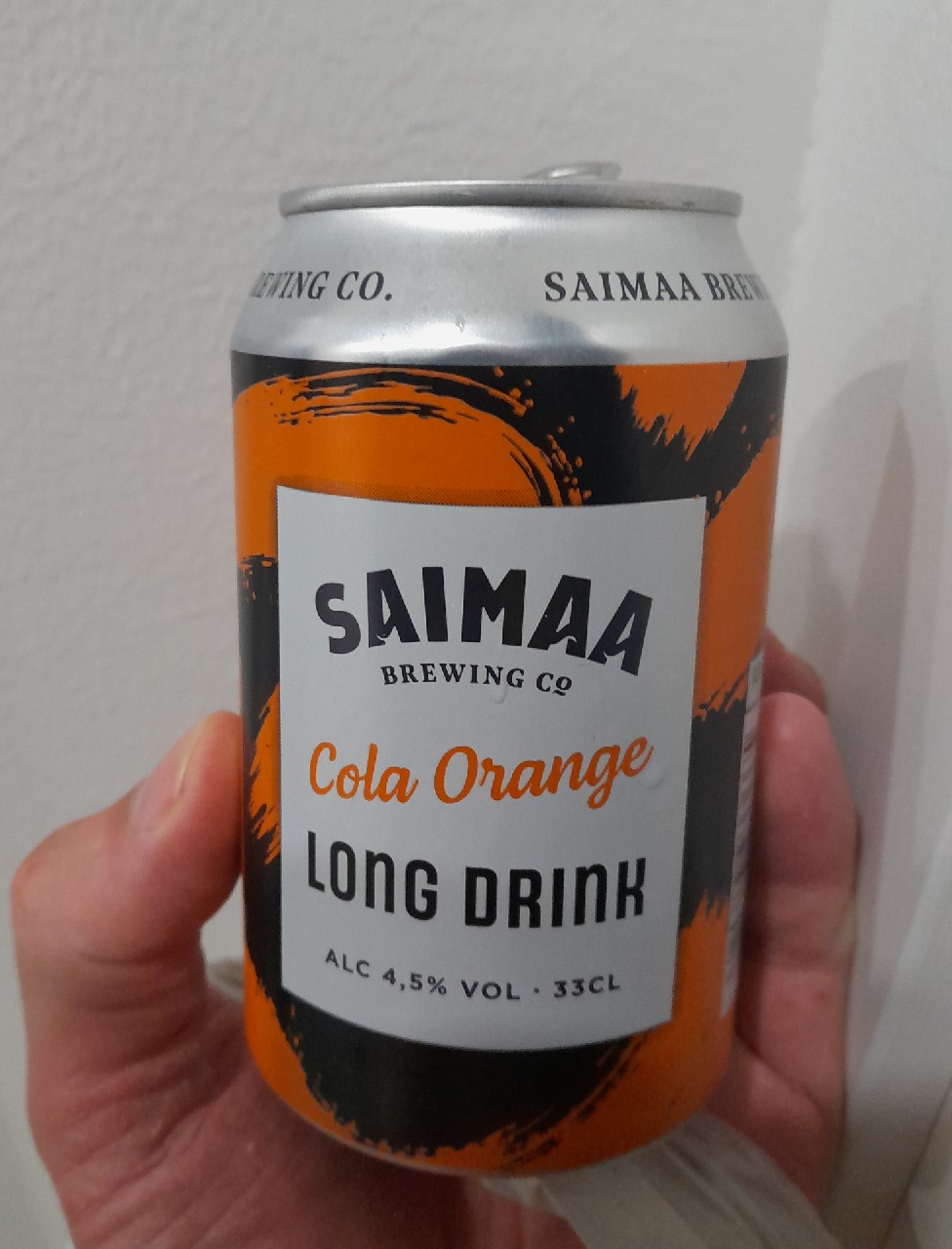 Long Drink Cola Orange, Finland