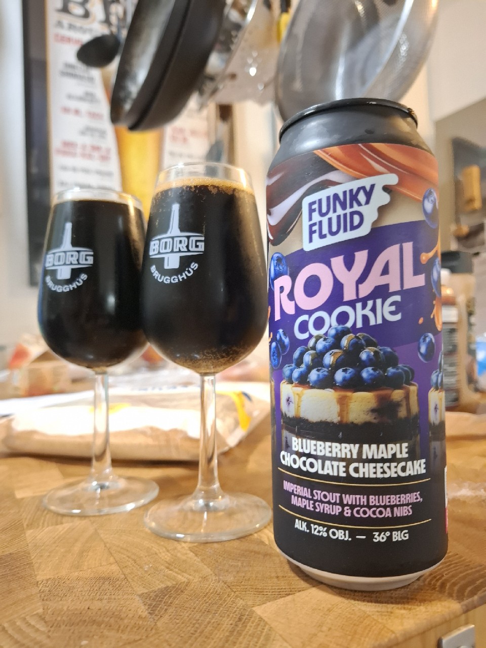 Royal Cookie: Blueberry Maple Chocolate Cheesecake, Poland