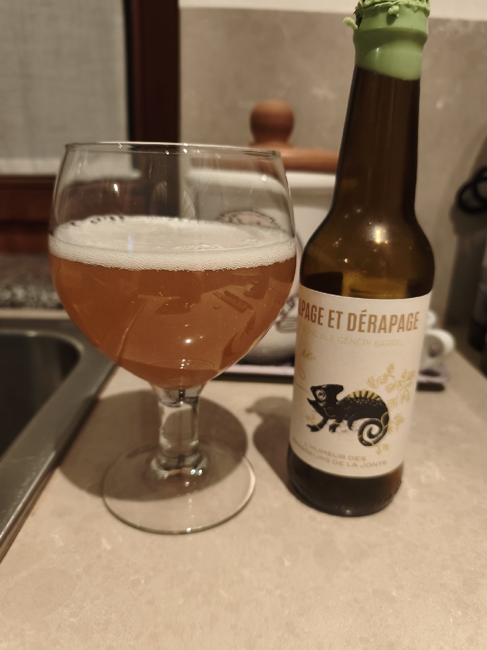 alpage & derapage génépi barrel, Les Brasseurs De La Jonte